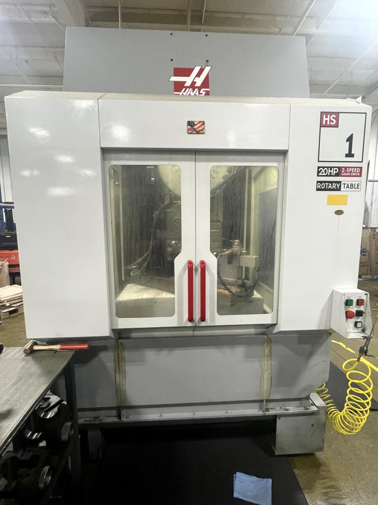 2002 Haas-15AXT Horizontal Machining Center w/4th Axis