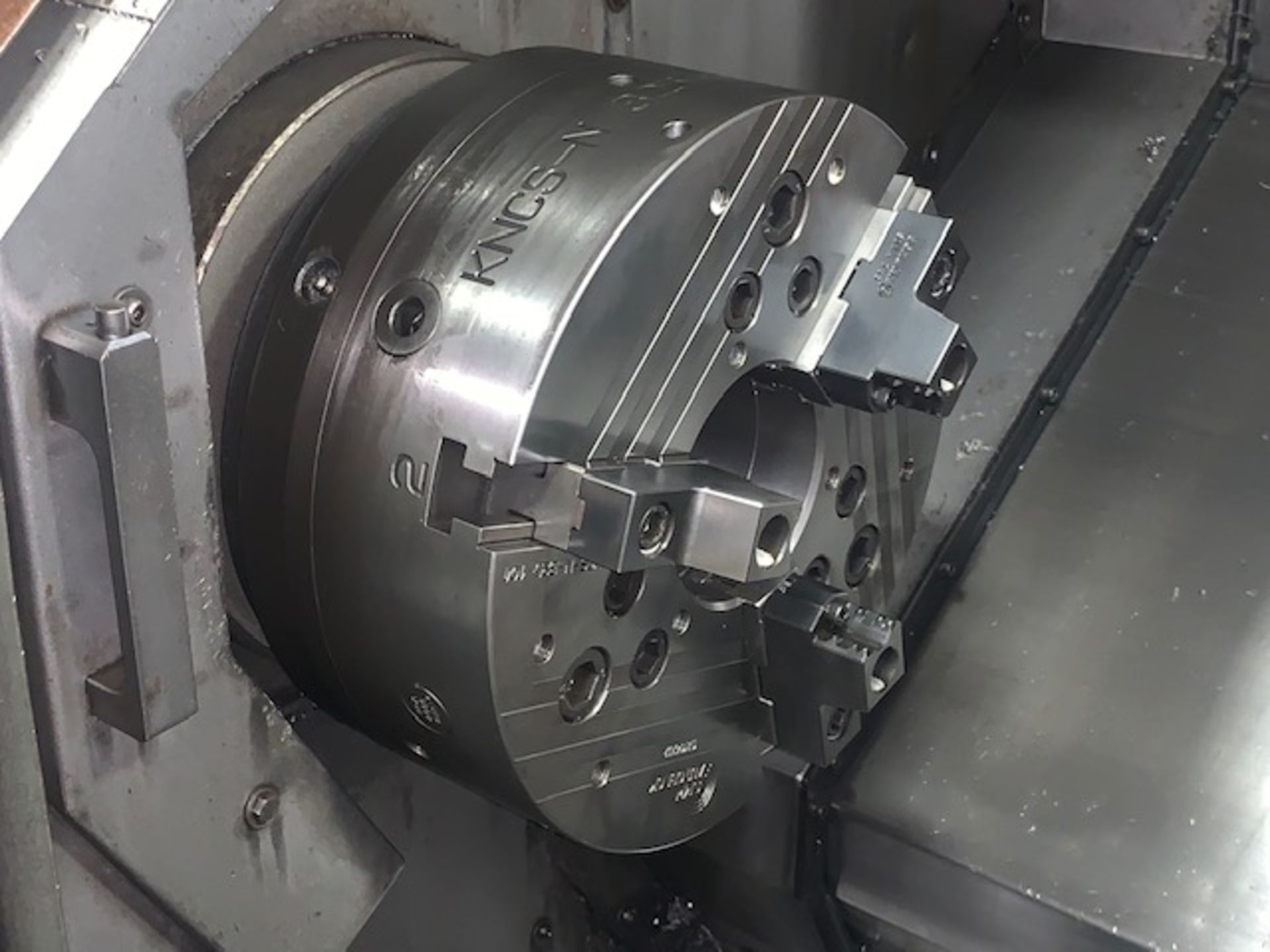 Okuma LB-25 CNC Turning Center w/ Tailstock - Image 4 of 8