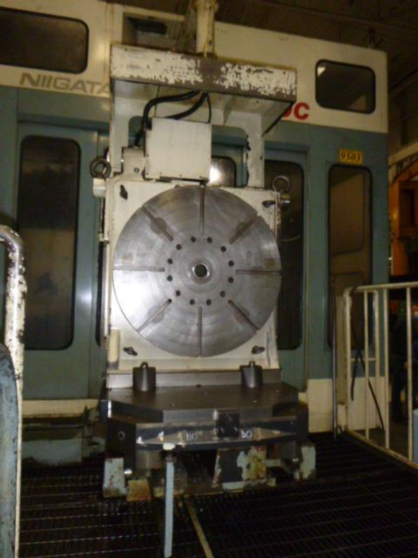 Niigata HN80C 5 Axis Integrated Horizontal Machining Center, 31.5" x 31.5" Pallets - Image 8 of 12