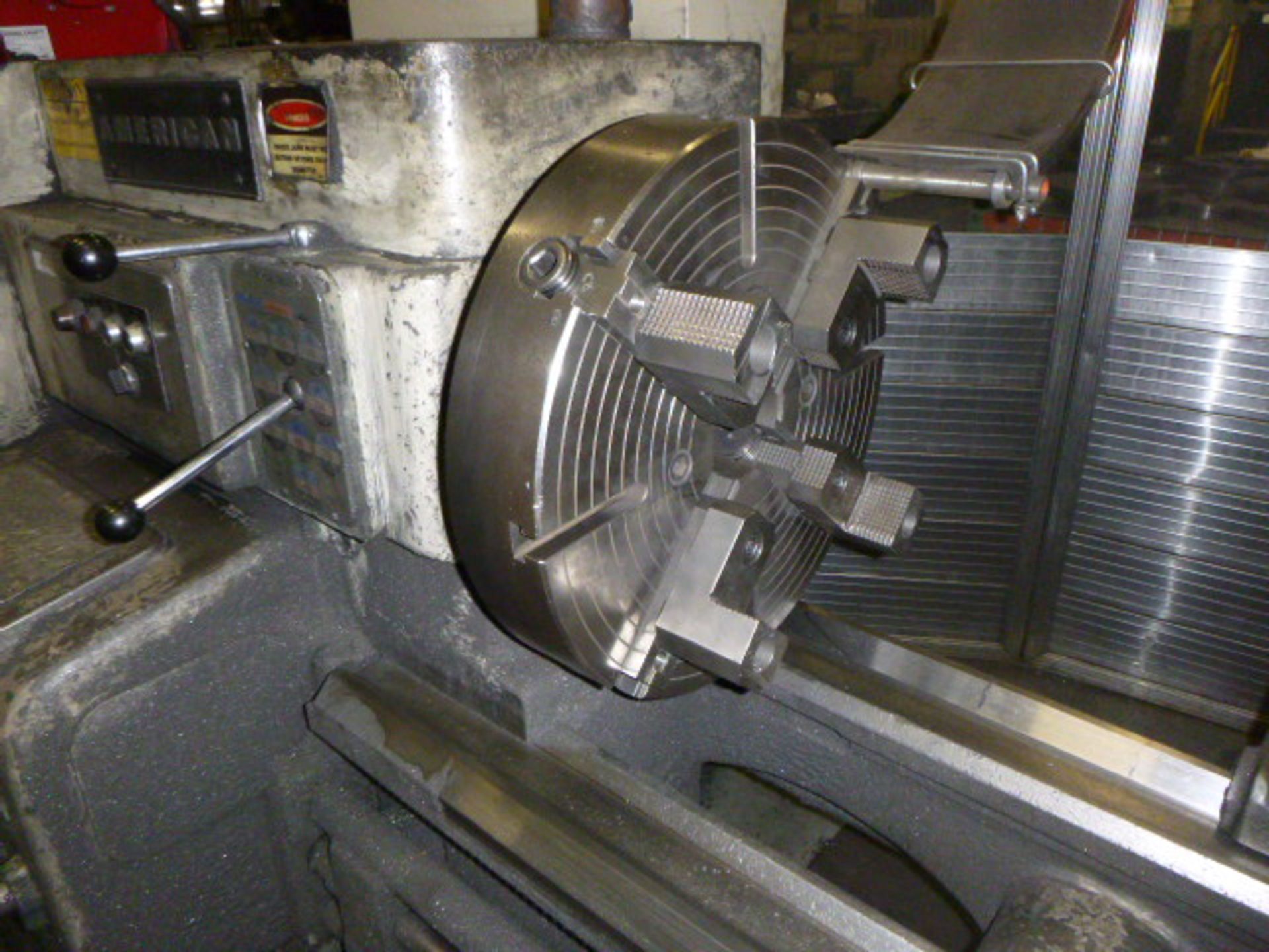 27" x 120" American Engine Lathe, w/ DRO - Image 6 of 6