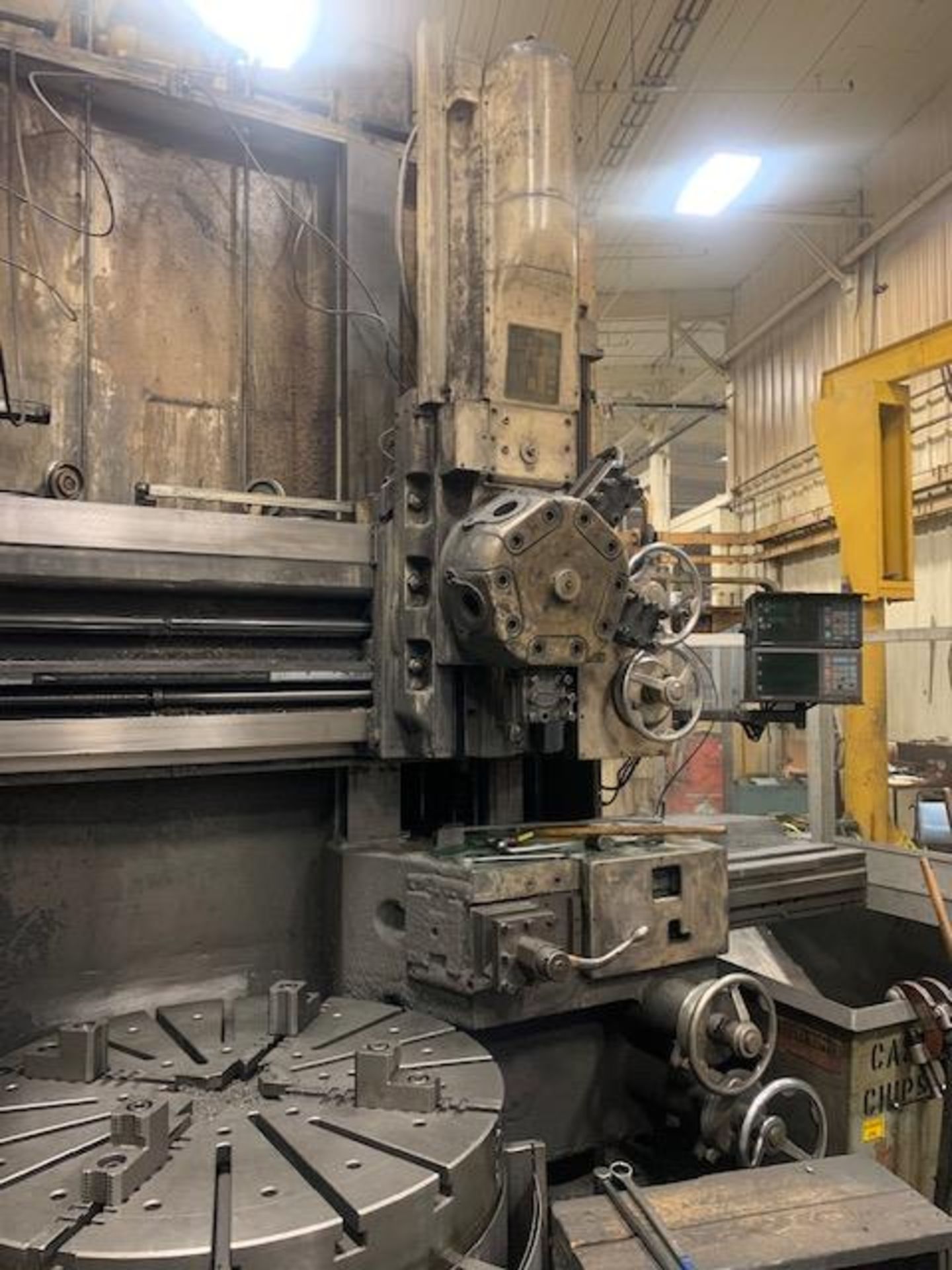 46" Bullard Vertical Turret Lathe, 2 Rail & 1 Side Head - Image 3 of 11