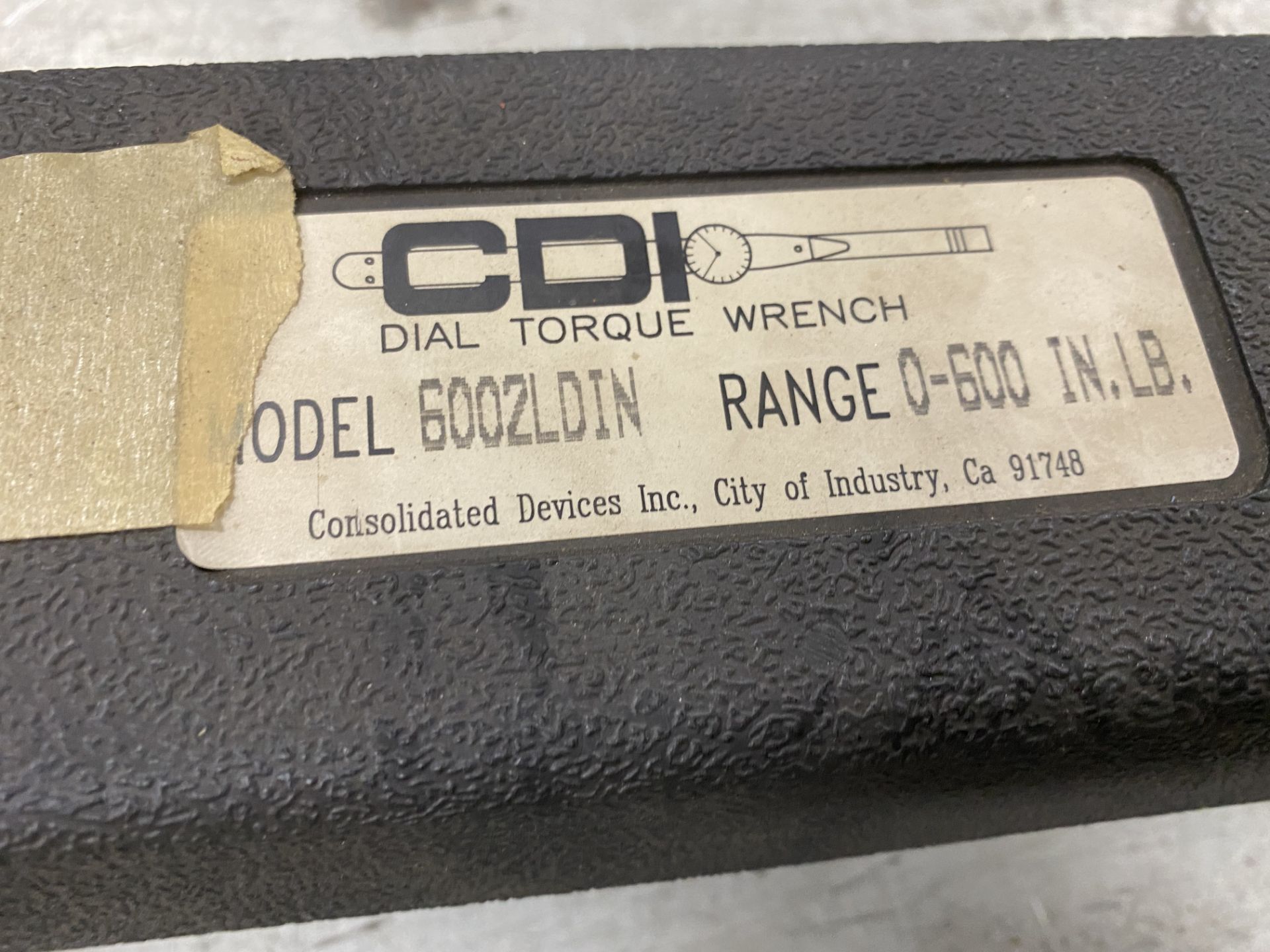 CDI Dial Torque Wrench Model# 6002LDIN - Image 4 of 4