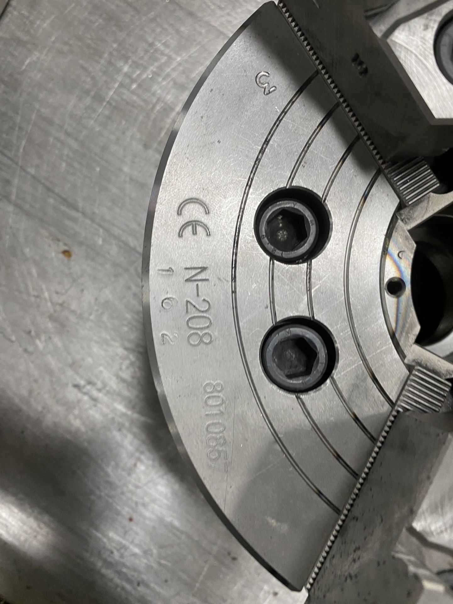 8" Auto Strong 3-Jaw Chuck - Image 4 of 5