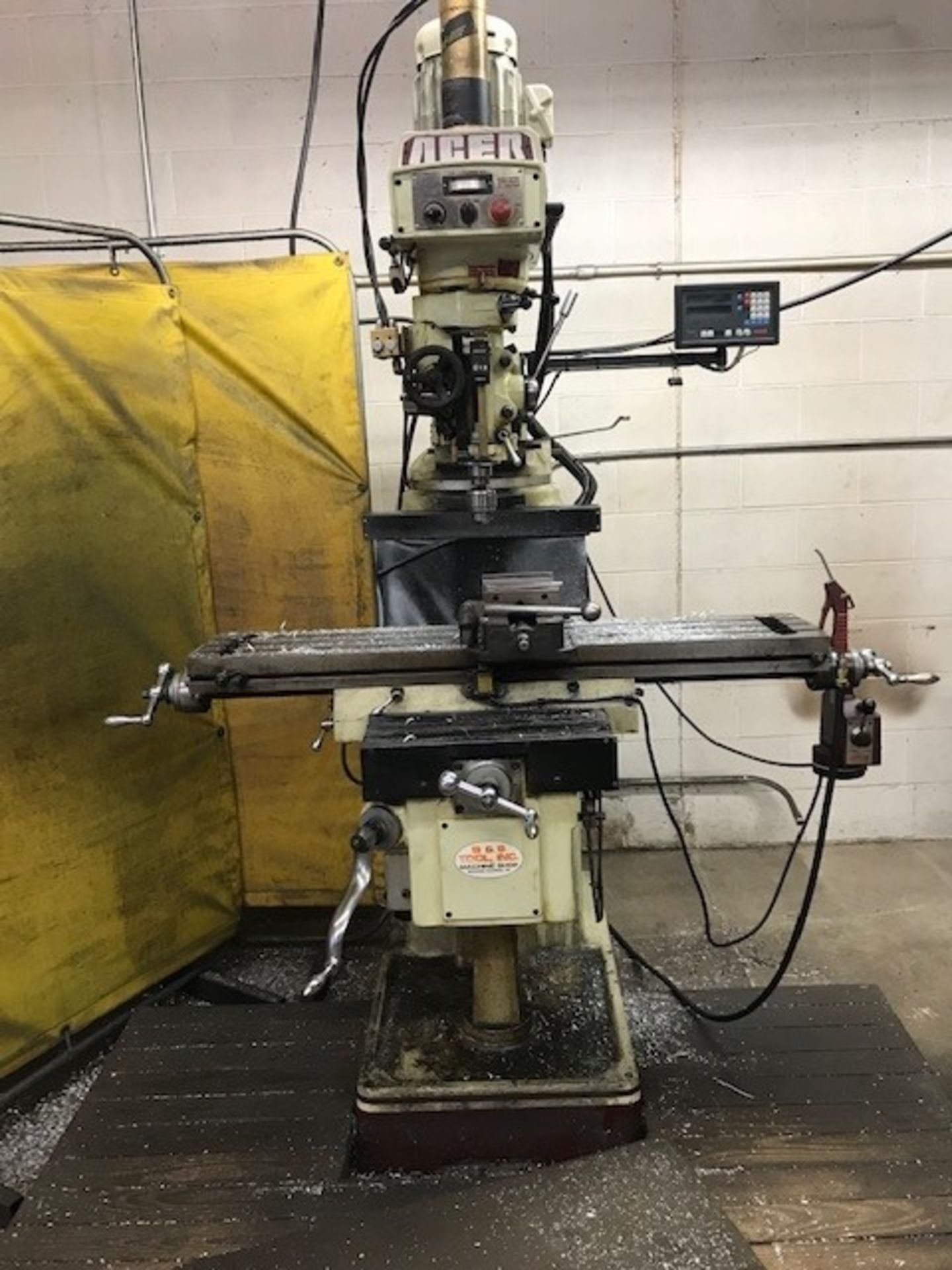Acer Vertical Milling Machine E-Mill 10"x50" Mod#EVS-3VKH - Image 3 of 5