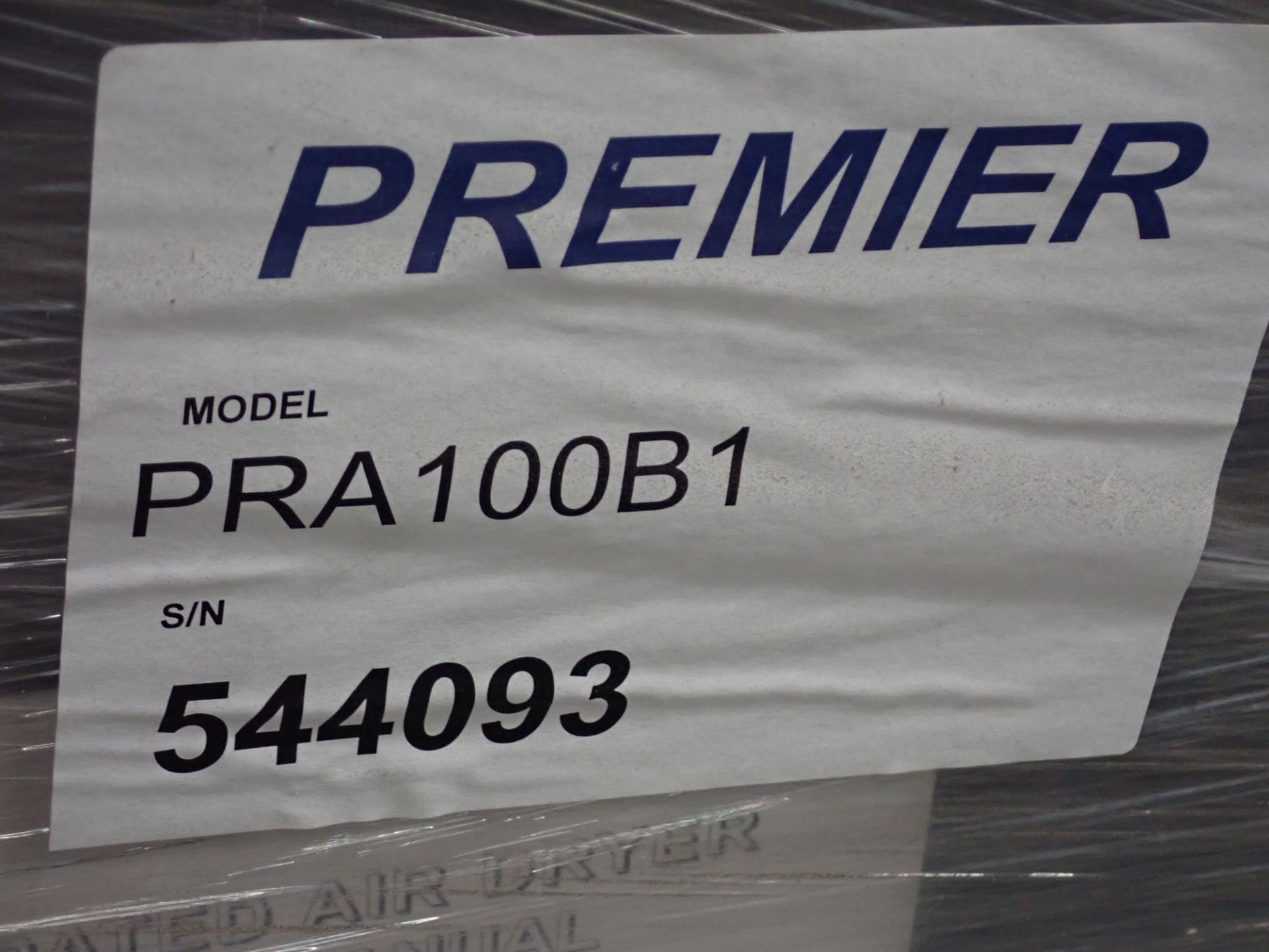 Premier Compressed Air Dryer #PRA100B1 - Image 5 of 6