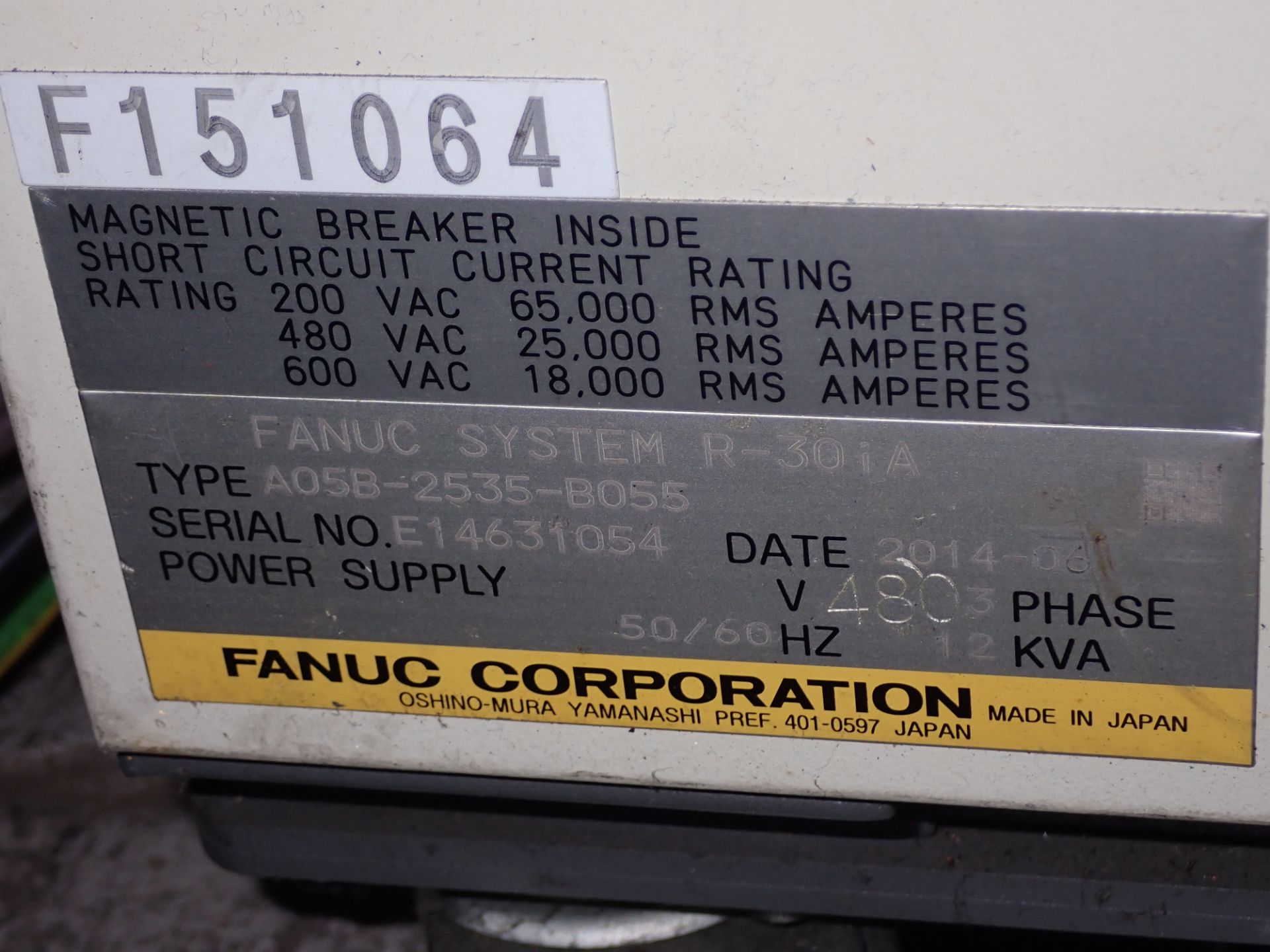Fanuc R-2000iB 125L Robot w/ 30iA Controller - Image 9 of 14