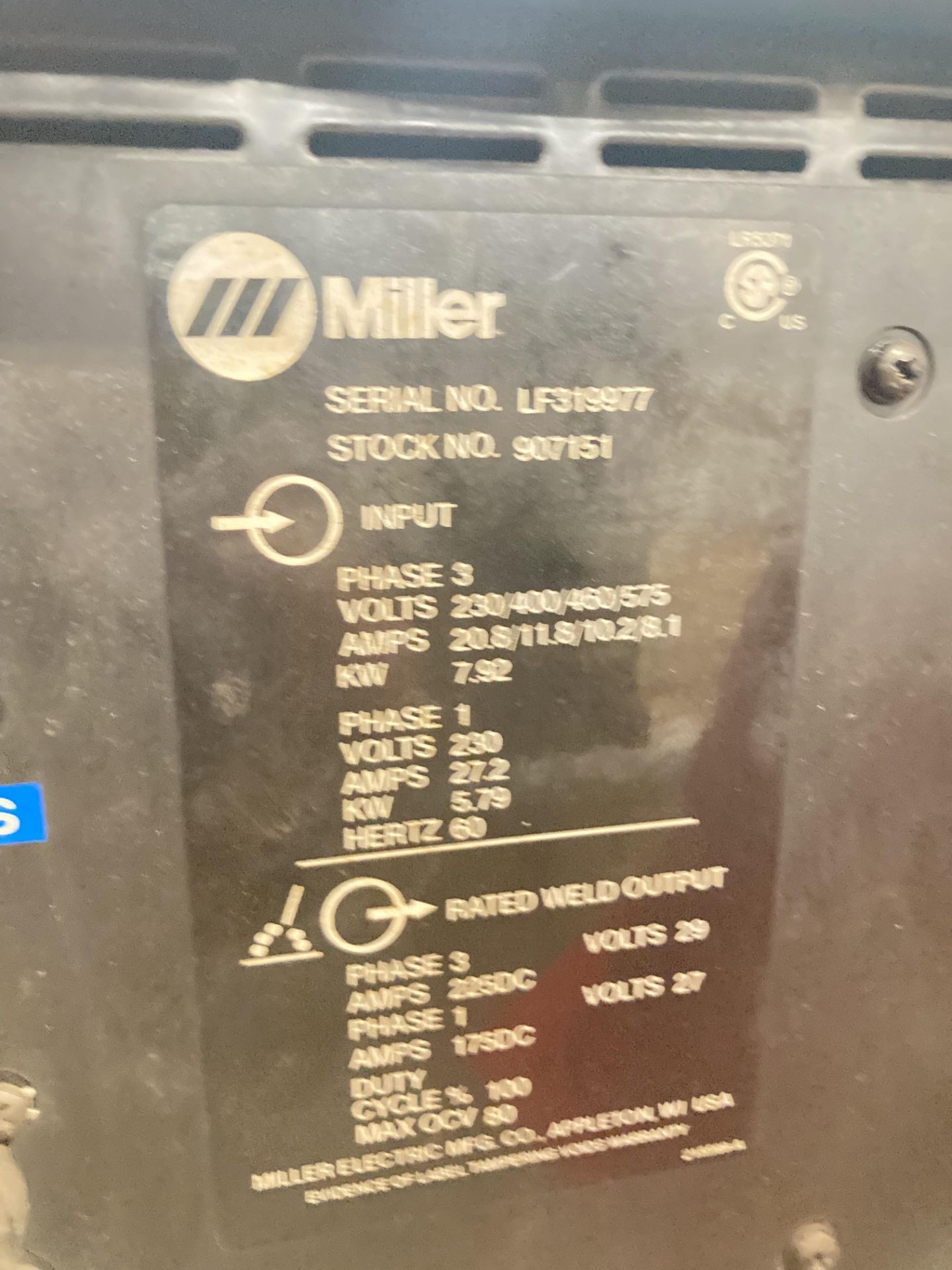 (2) Miller Auto Axcess 300 Welders - Image 6 of 11