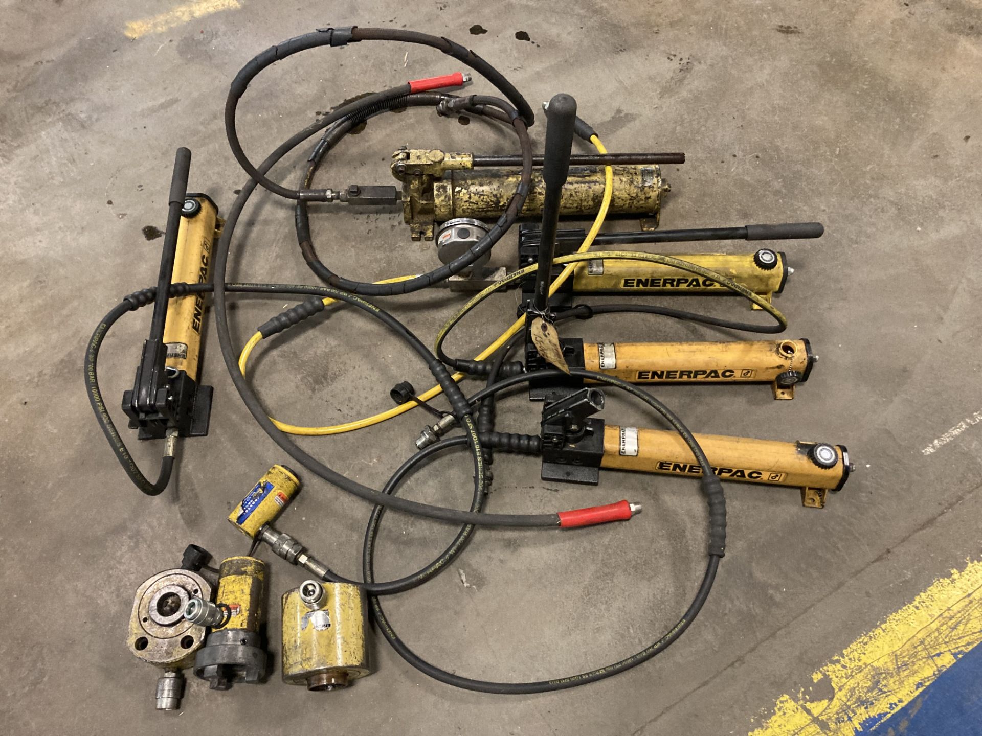 Lot of (5) Enerpac Porta Power Hydraulic Hand Pumps - Image 8 of 8