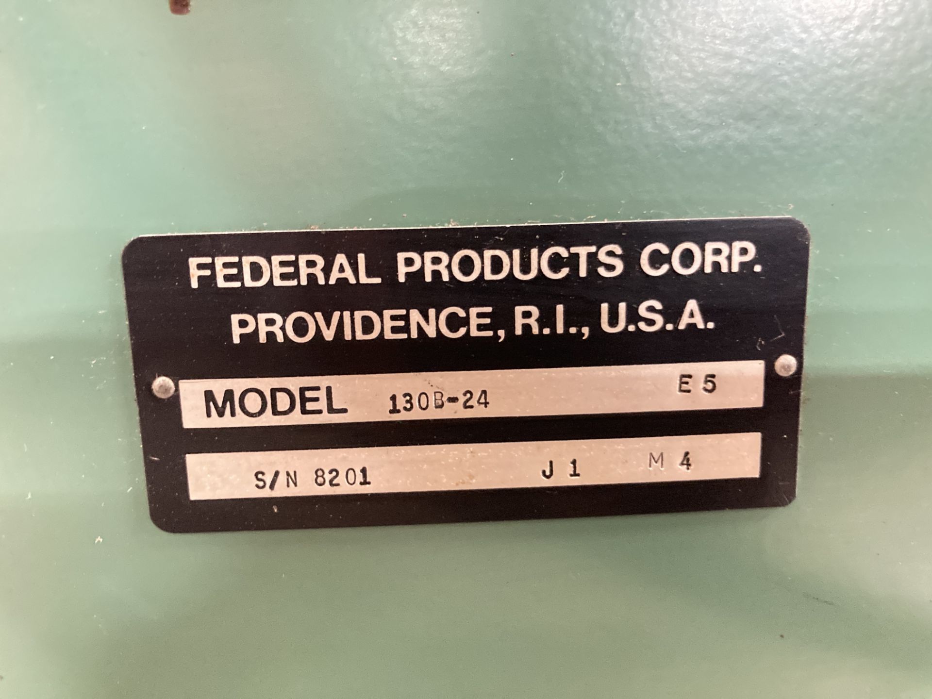 Federal Gage Block Comparator Calibrator with Control, M/N: 130B-24 - Image 8 of 12