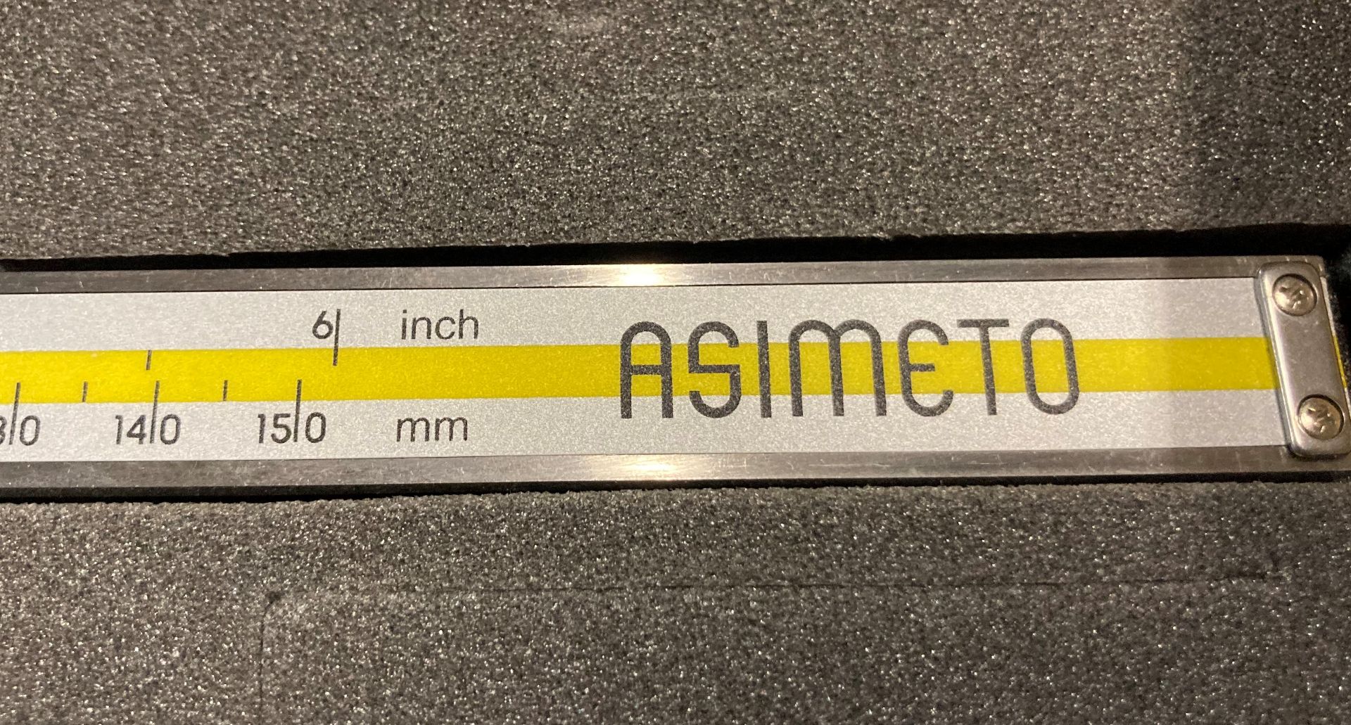 (2) New Asimeto 6" Digimatic Calipers, P/N: A15M02 - Image 3 of 5
