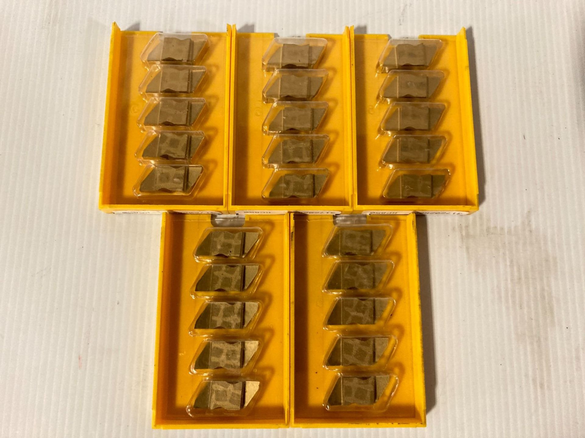 Lot of (25) New? Kennametal Carbide Inserts, P/N: NG4194R