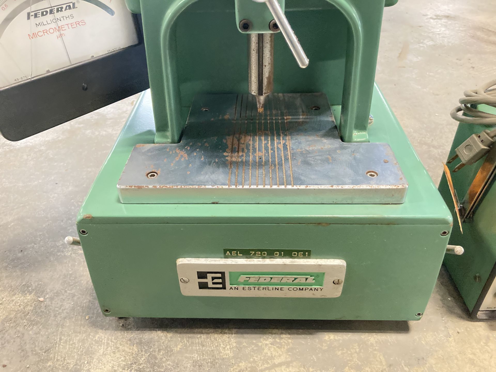 Federal Gage Block Comparator Calibrator with Control, M/N: 130B-24 - Image 3 of 12