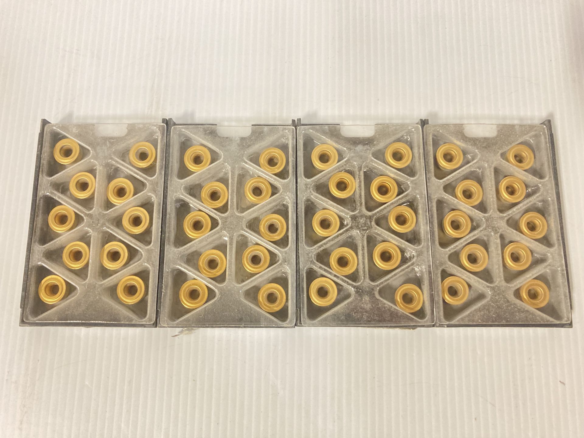 Lot of (40) New? Kennametal Carbide Inserts, P/N: RCMT1204MO