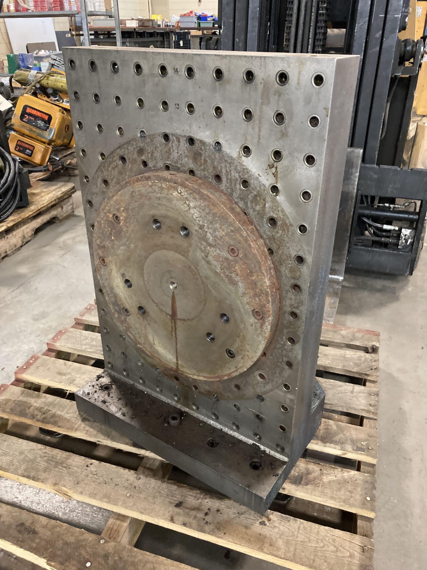 Drilled and Tapped Work-Holding Plate