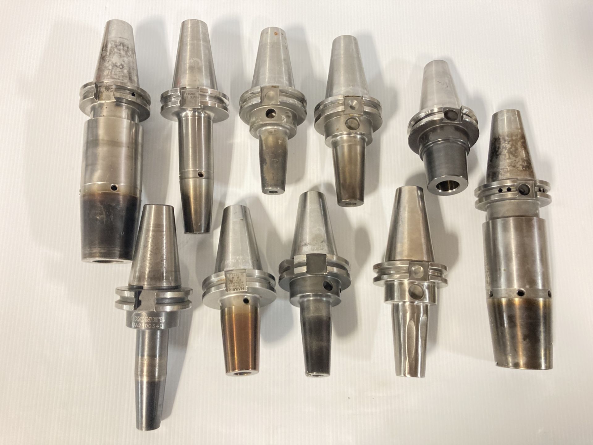 (10) CAT40 Misc Shrink Fit End Mill Holders