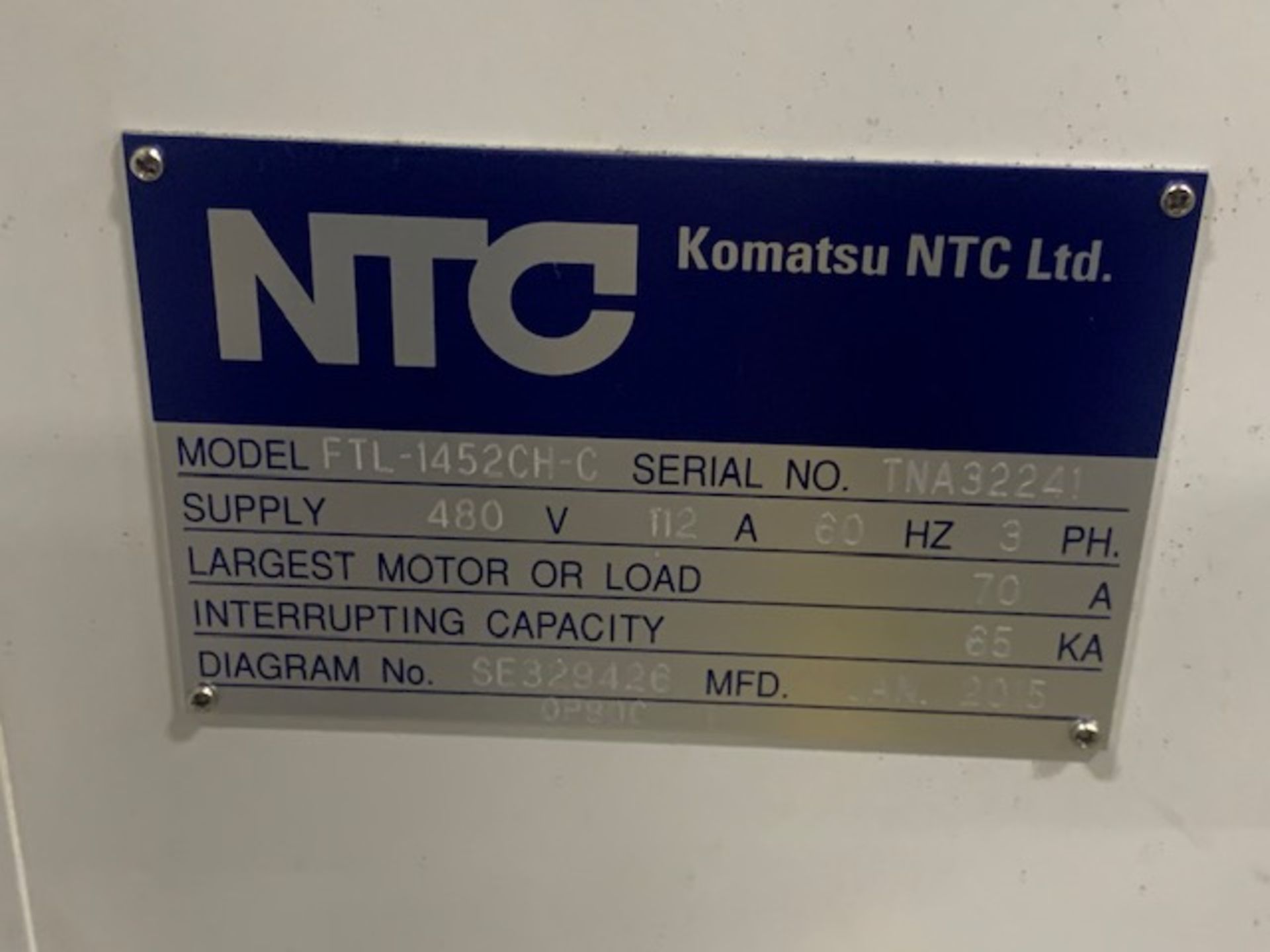 2015 NTC Model# N470H-865S 5 Axis Horizontal Machining Center - Image 5 of 6