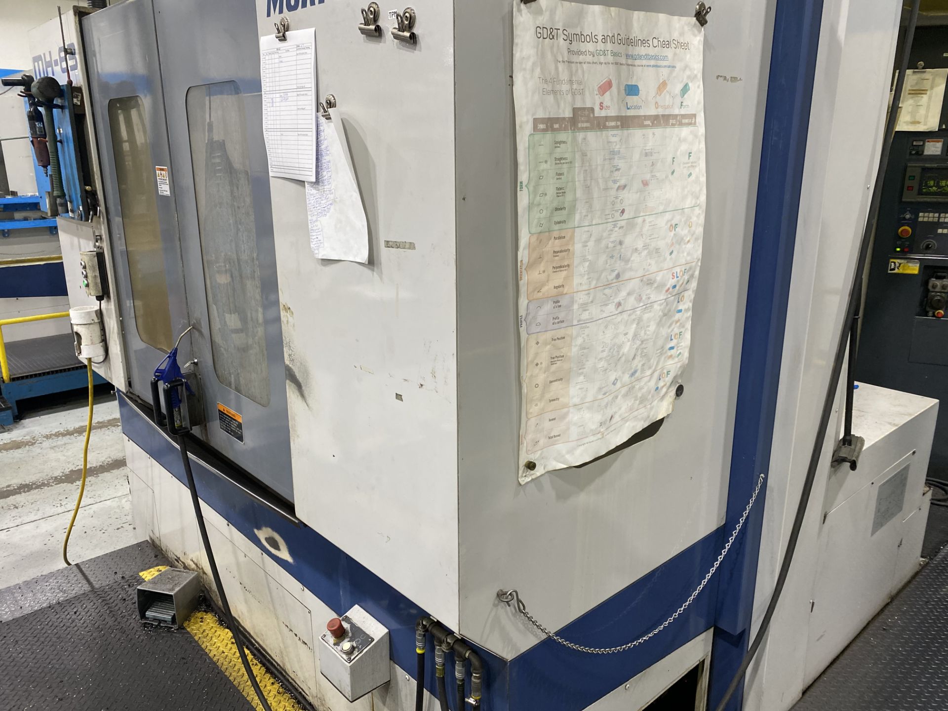 1996 Mori Seiki MH-63 CNC Horizontal Machining Center - Image 6 of 14