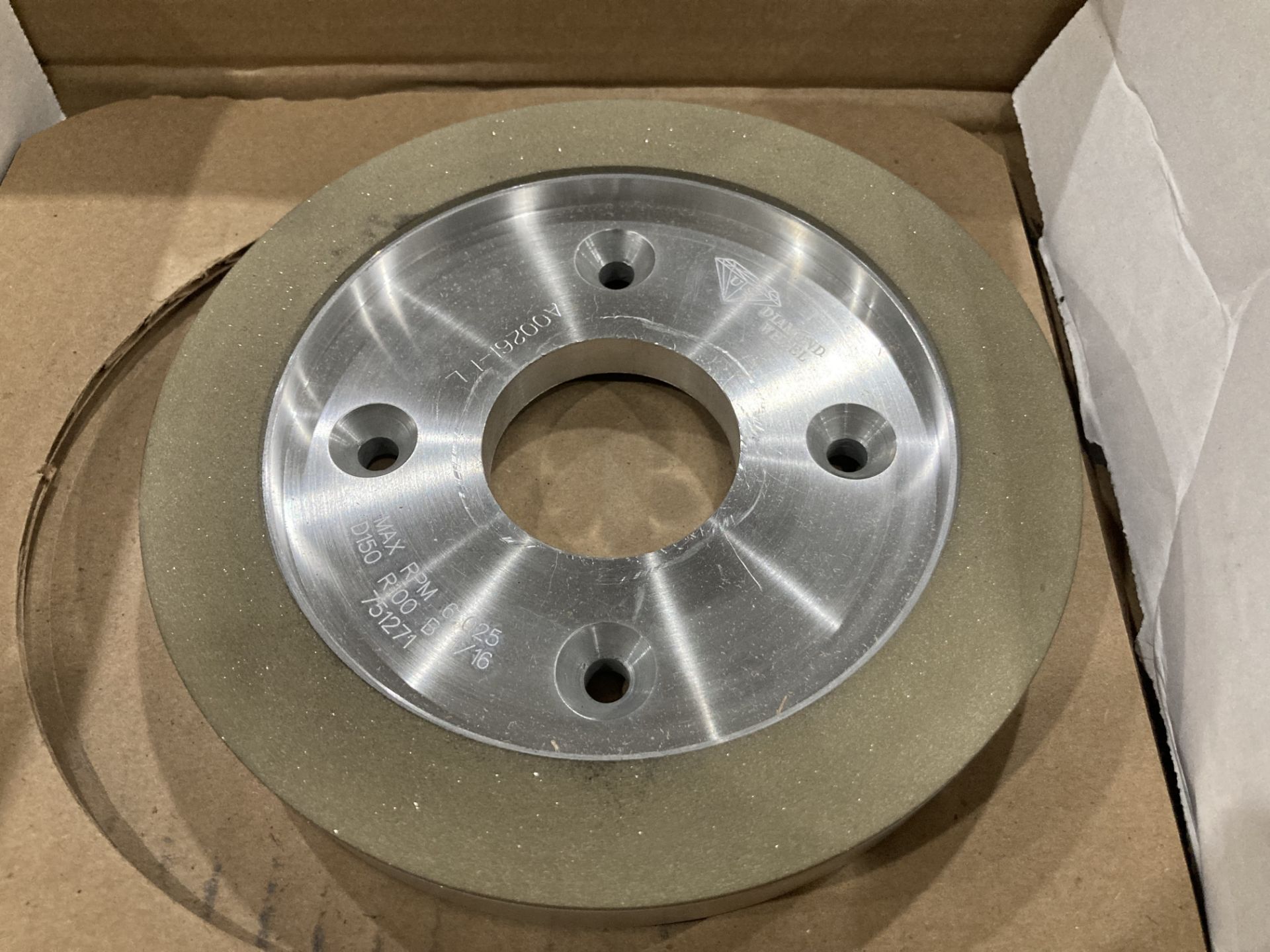 Lot of (2) New? 6" U.S. Diamond Wheels - Image 2 of 7