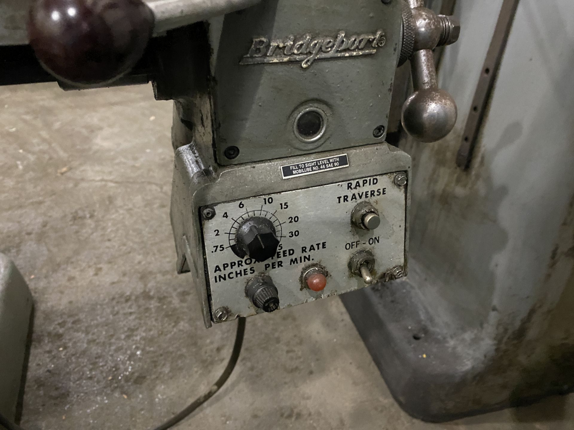 Bridgeport Series I Vertical Mill, 9" x 48", Variable Speed w/DRO - Image 8 of 10