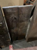 (2) 8 x 38 x 16" Steel Right Angle Plates