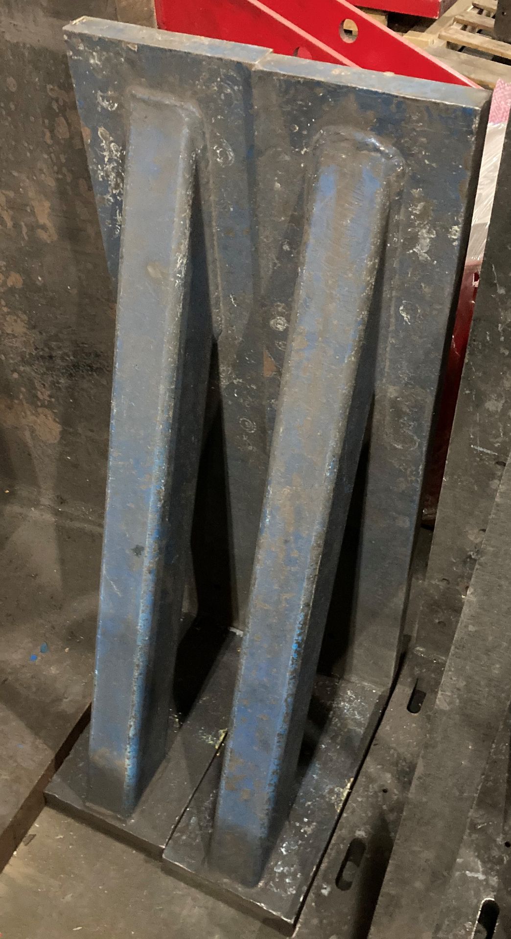 (2) 8 x 38 x 16" Steel Right Angle Plates - Image 2 of 4
