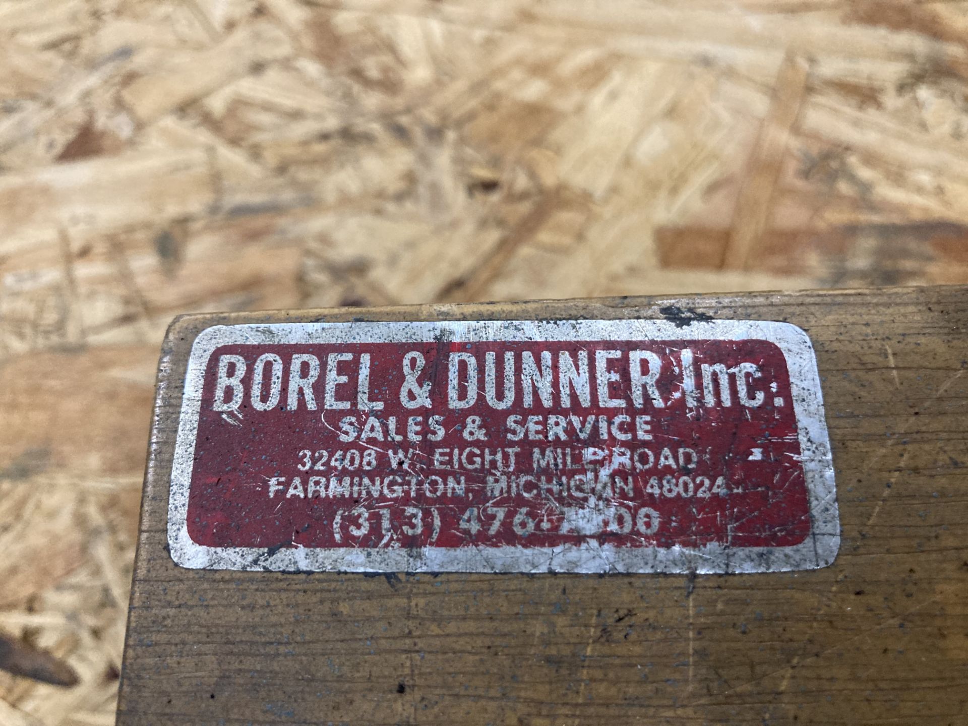 Complete Borel and Dunner Dial Gage Assembly - Image 5 of 5