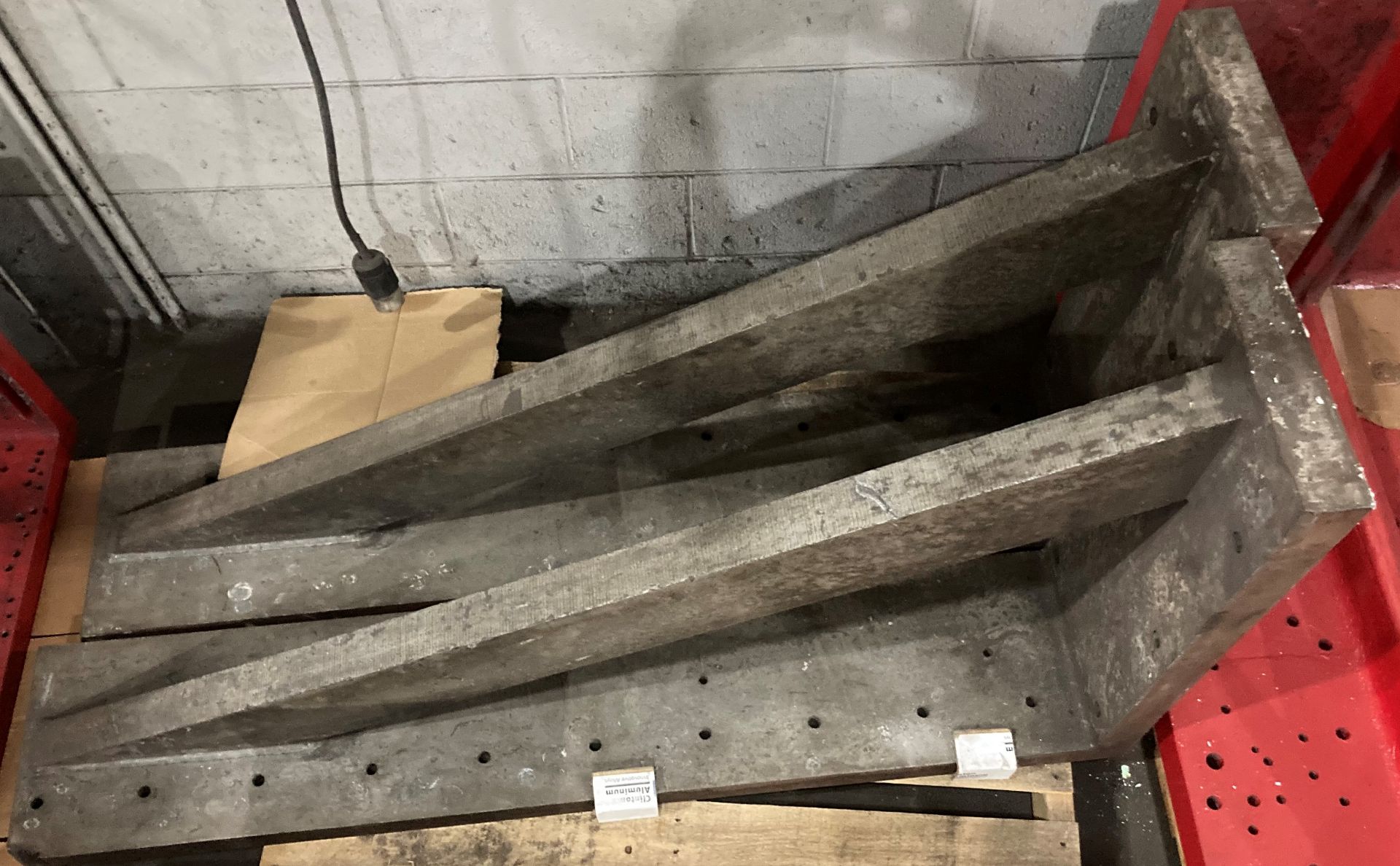 (2) 12 x 60 x 30" Steel Right Angle Plates - Image 2 of 4