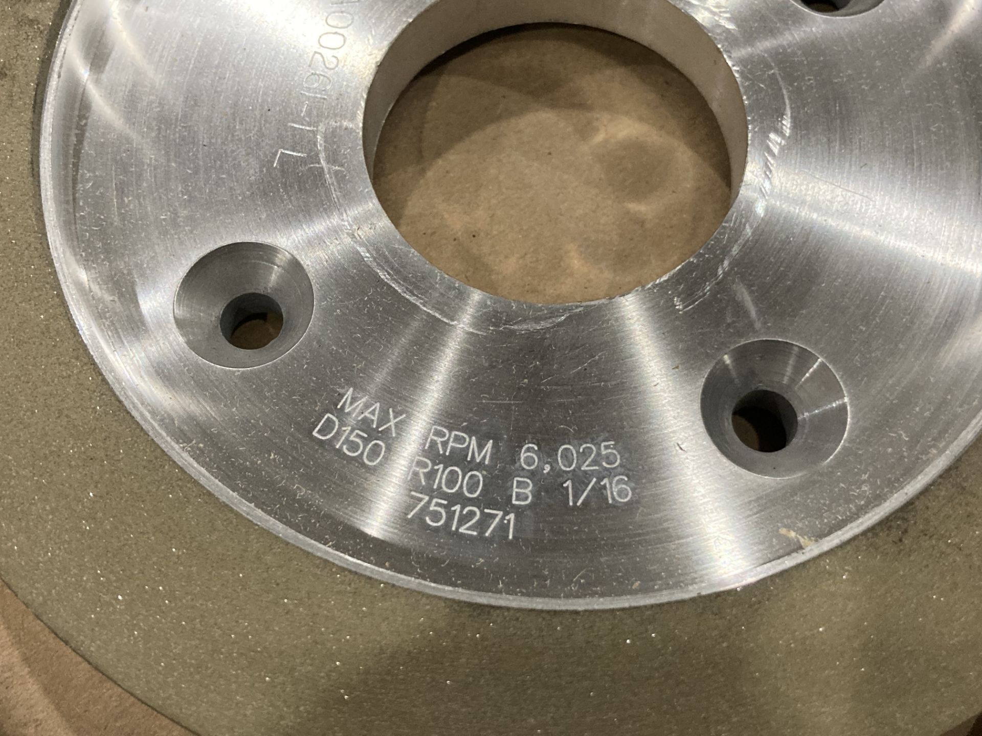 Lot of (2) New? 6" U.S. Diamond Wheels - Image 3 of 7