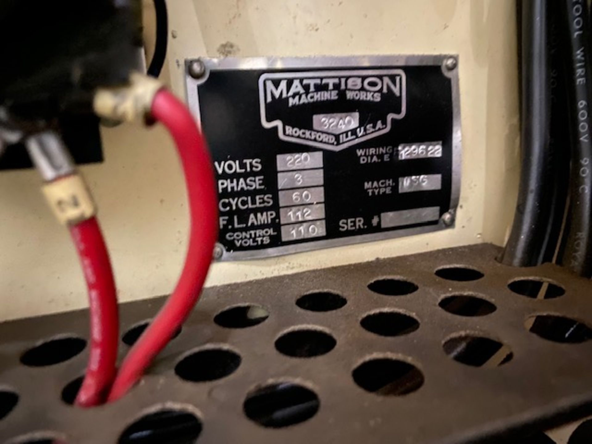 18" x 96" Mattison Hydraulic Surface Grinder - Image 13 of 15