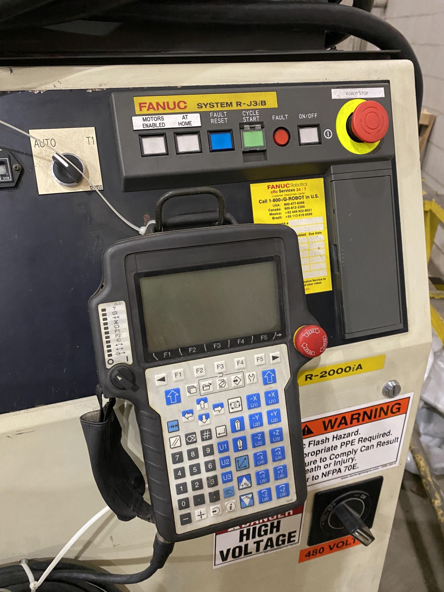 2003 Fanuc R-2000iA 200R w/RJ3iB Controller and Pendant - Image 4 of 9