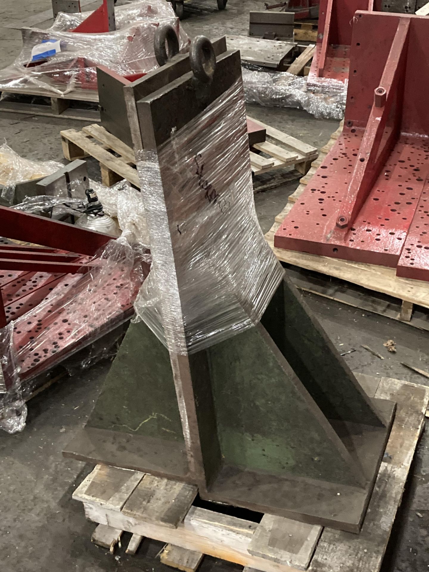 (2) 17.5 x 15 x 37" Steel Right Angle Plates - Image 2 of 4