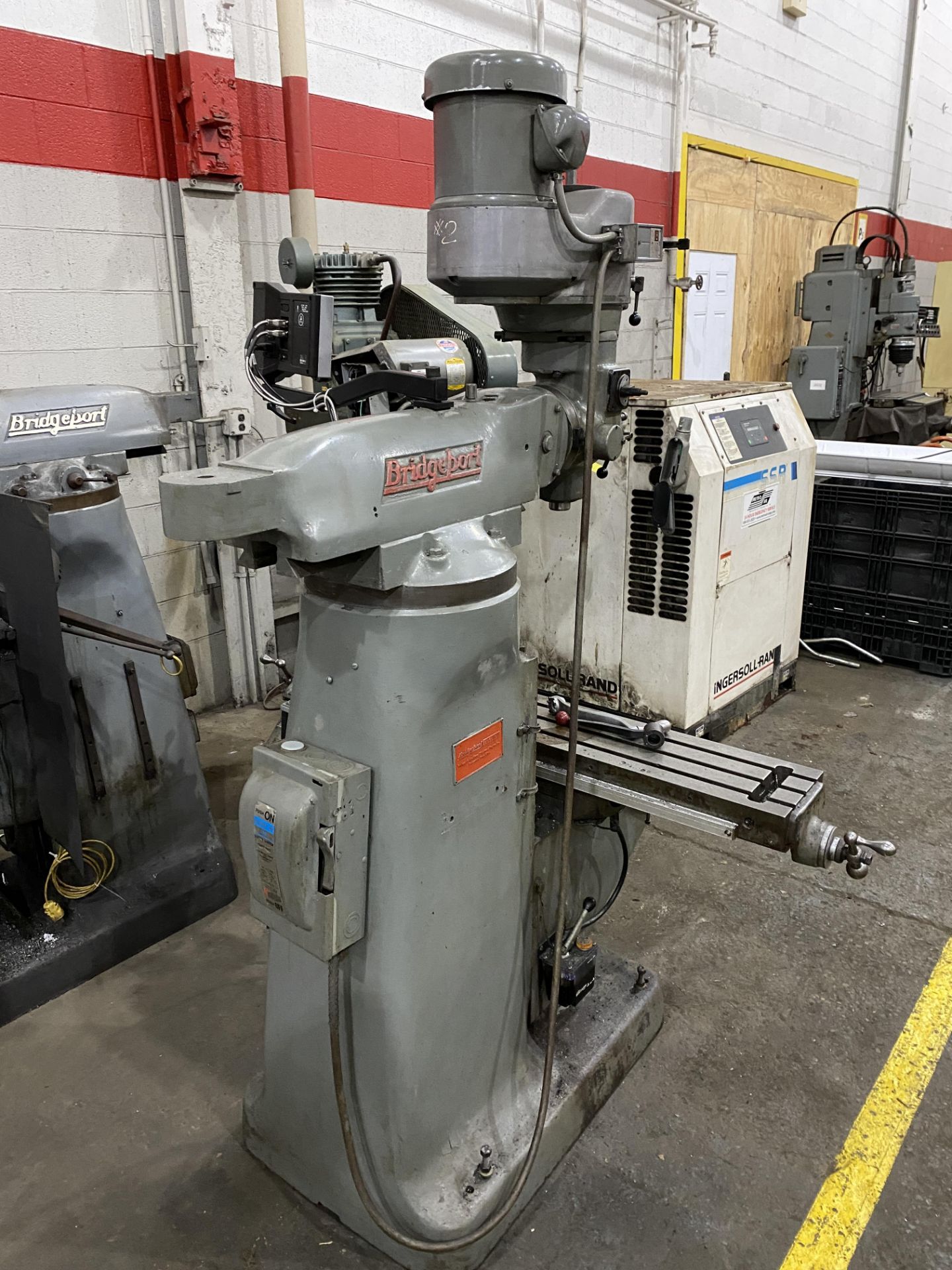 Bridgeport Series I Vertical Mill, 9" x 48", Variable Speed w/DRO - Image 3 of 10