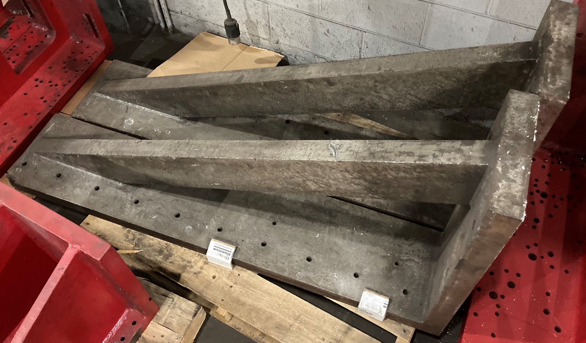 (2) 12 x 60 x 30" Steel Right Angle Plates