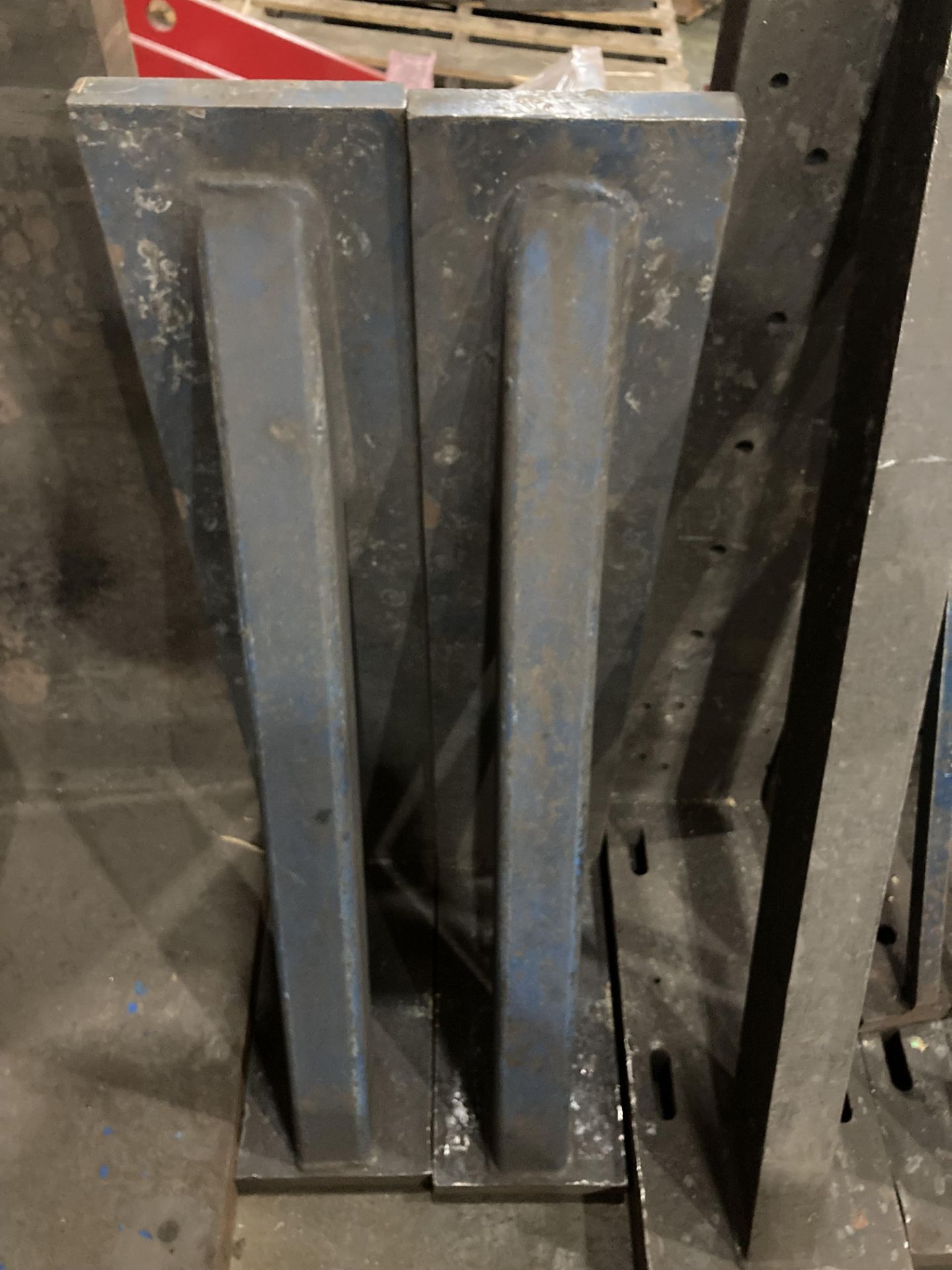 (2) 8 x 38 x 16" Steel Right Angle Plates - Image 3 of 4