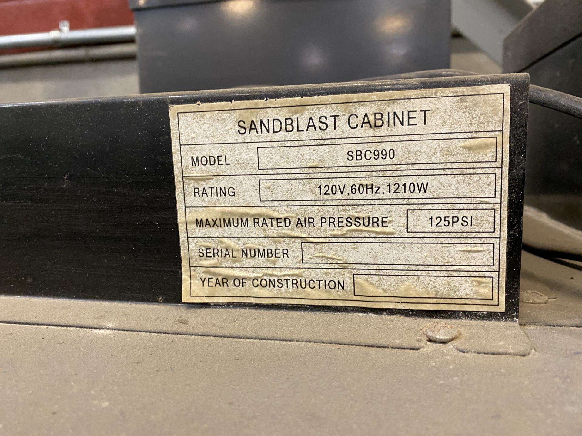 Plant #2: Badboy SBC990 Sandblast Cabinets - Image 11 of 11