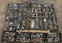 Large Lot of Misc Gage Pins/Holders