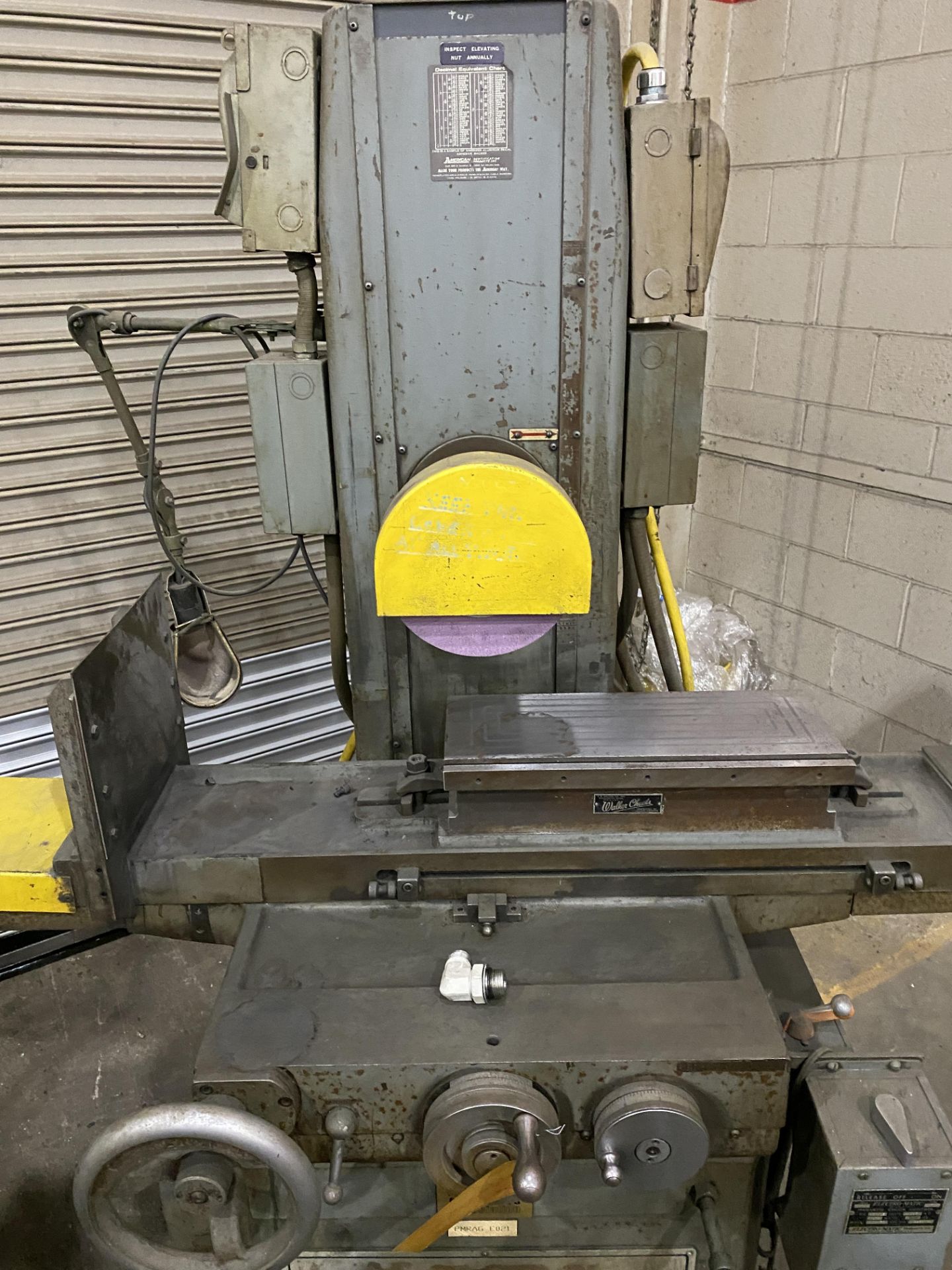 6" x 18" Parker Hand Feed Surface Grinder - Image 3 of 10