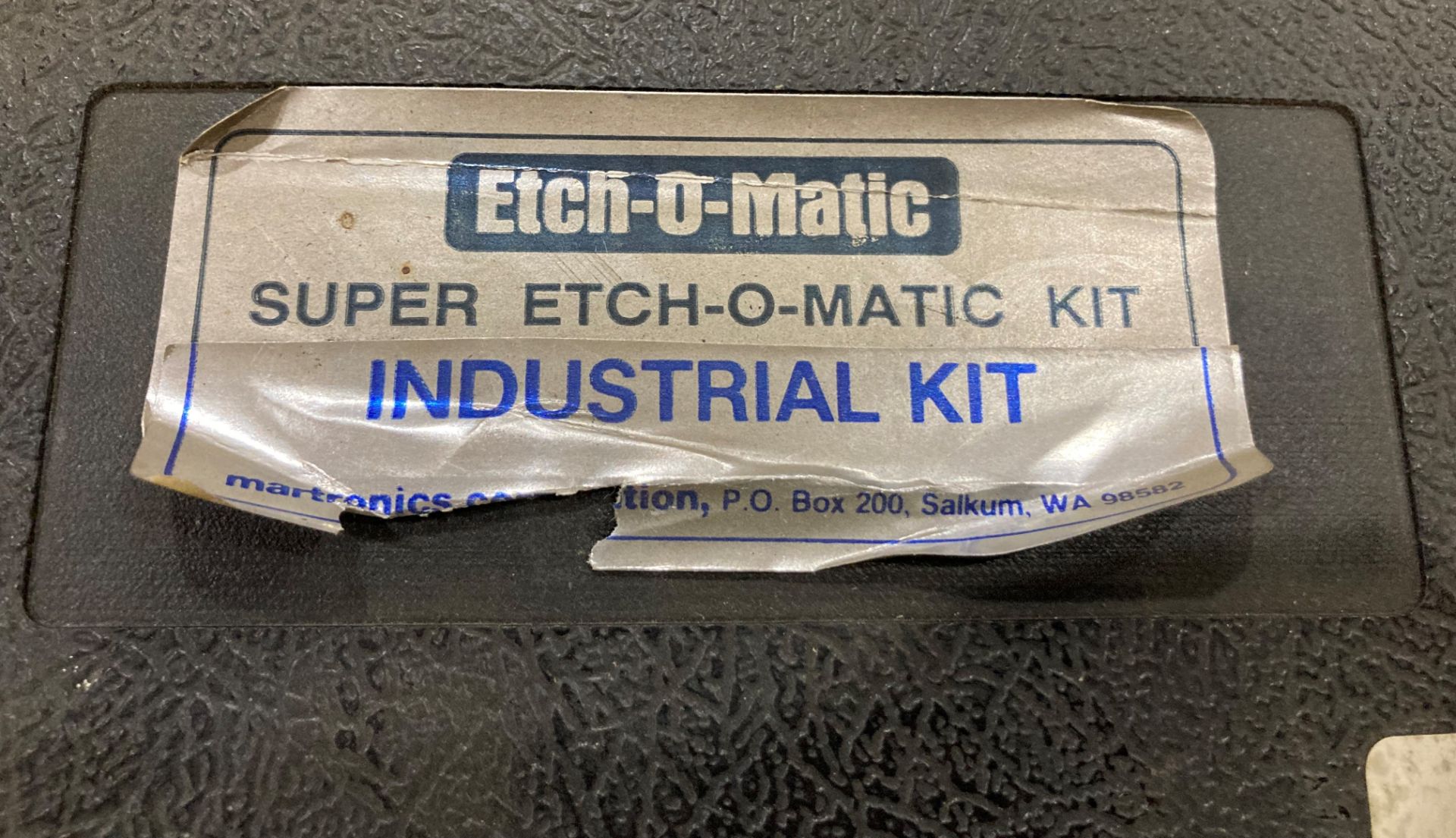 Etch-O-Matic Super Etching Industrial Kit, M/N: JT50 SIK - Image 5 of 6