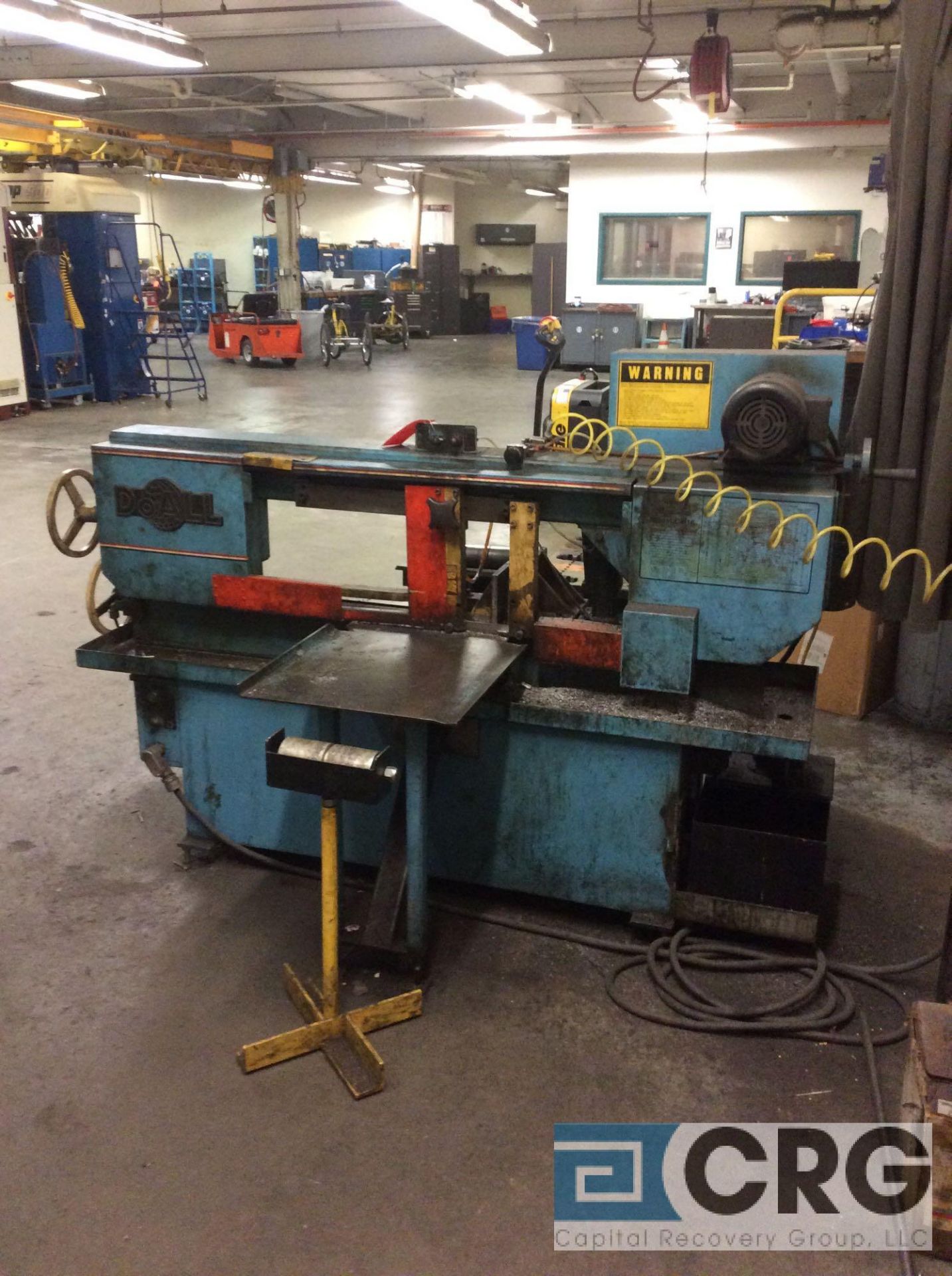 DoAll model C-96M horizontal metal band saw, serial number 470-89631, band length 159 inch, with two - Image 2 of 4