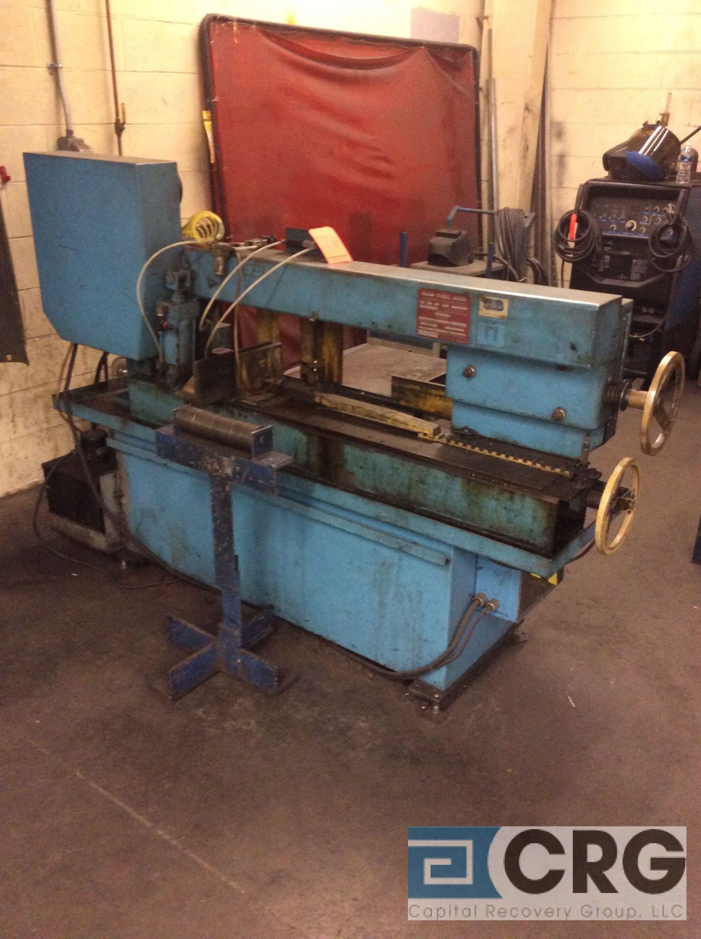 DoAll model C-96M horizontal metal band saw, serial number 470-89631, band length 159 inch, with two - Image 3 of 4