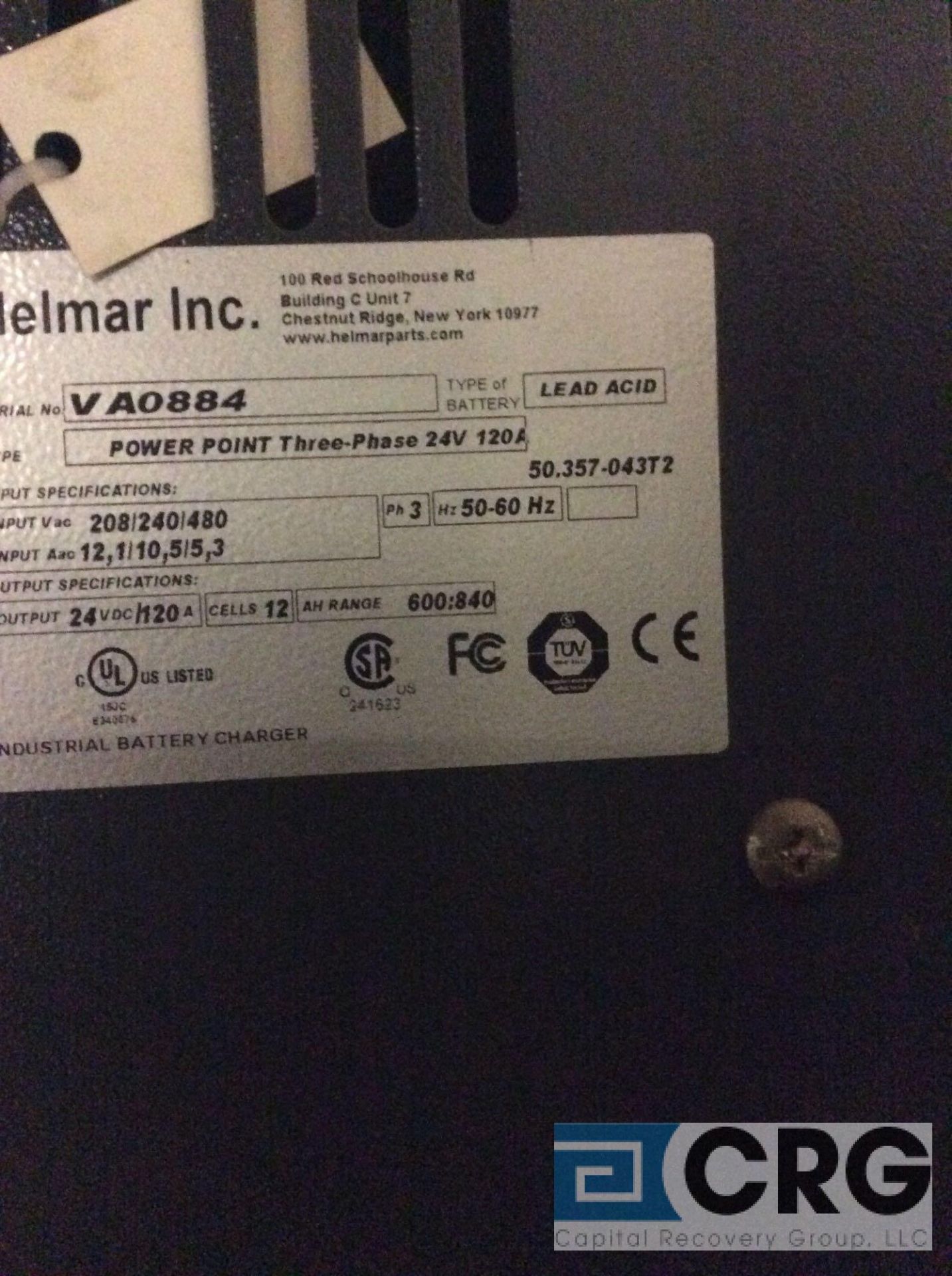 Helmar 24 volt charger, model Power Point - Image 2 of 2