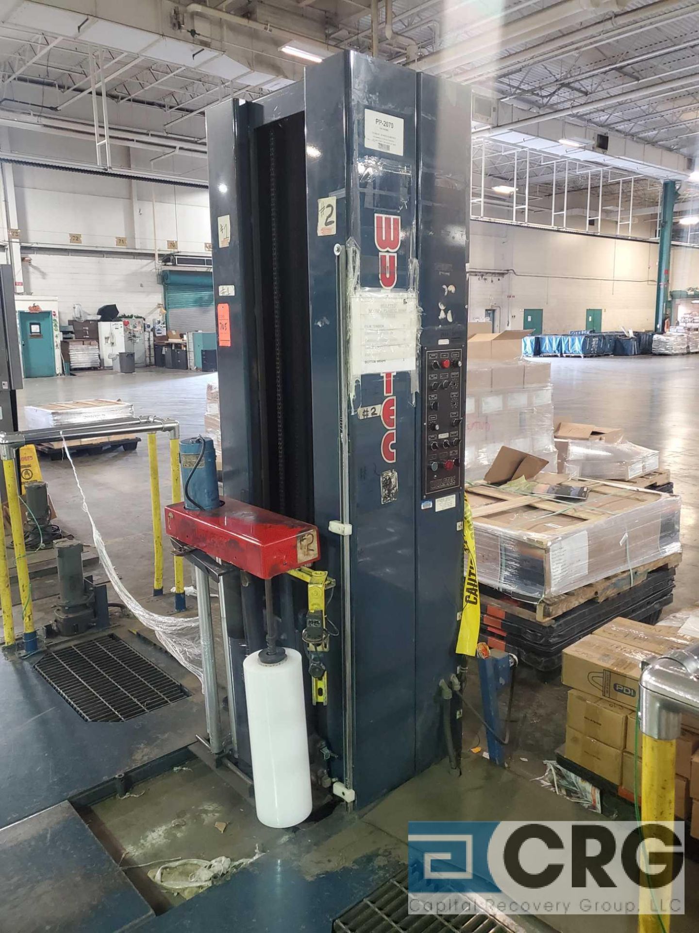 Wulftec Intl. WLP-200D twin ramp pallet wrapper, 120 volt, 1 phase - Image 2 of 4