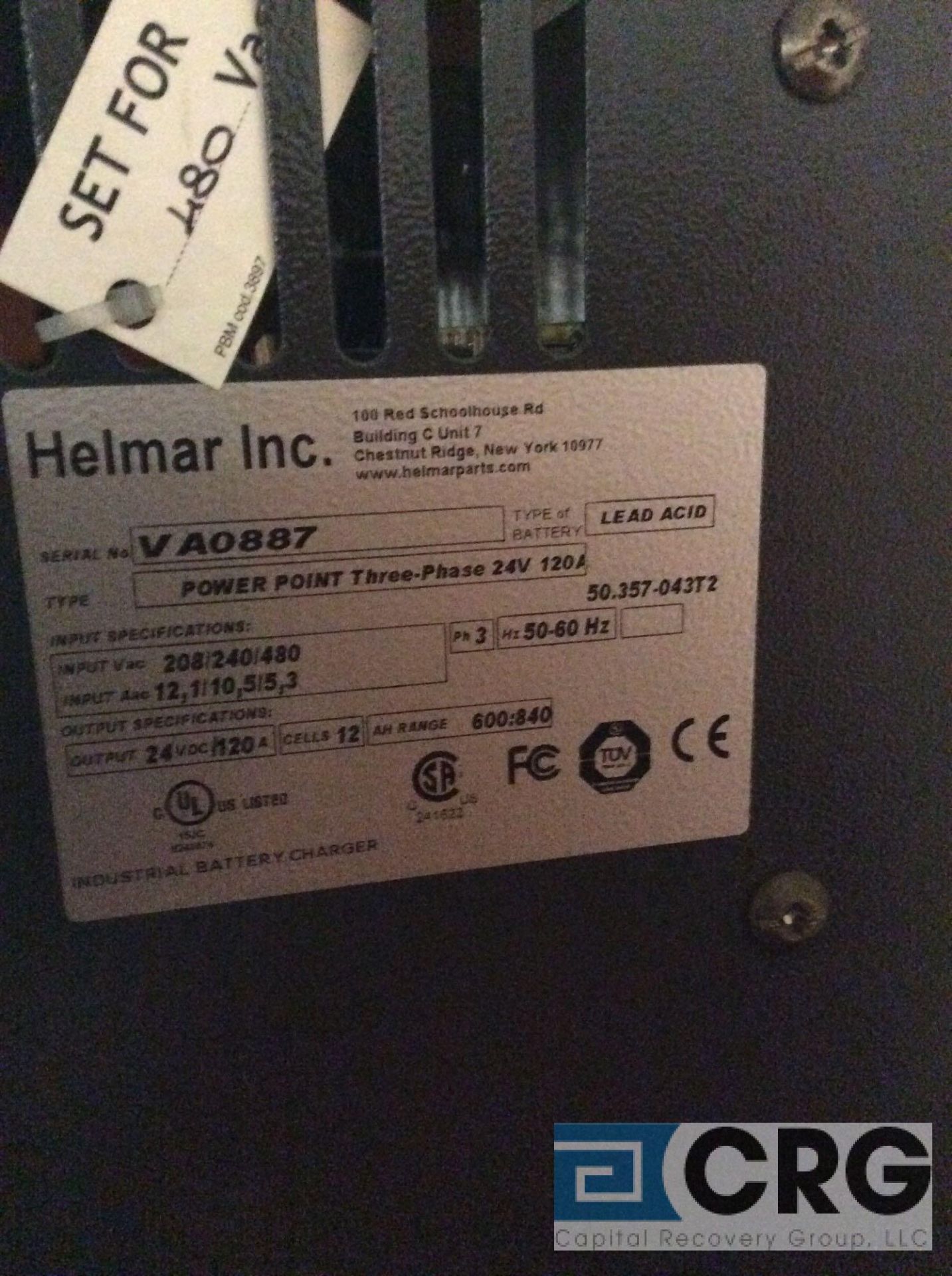 Helmar 24 volt charger, model Power Point - Image 2 of 2