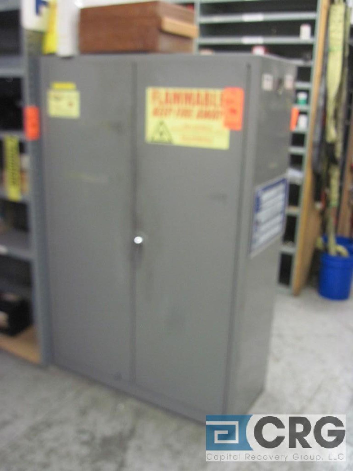 Eagle 2 door flammable storage cabinet, 48 gal. cap.