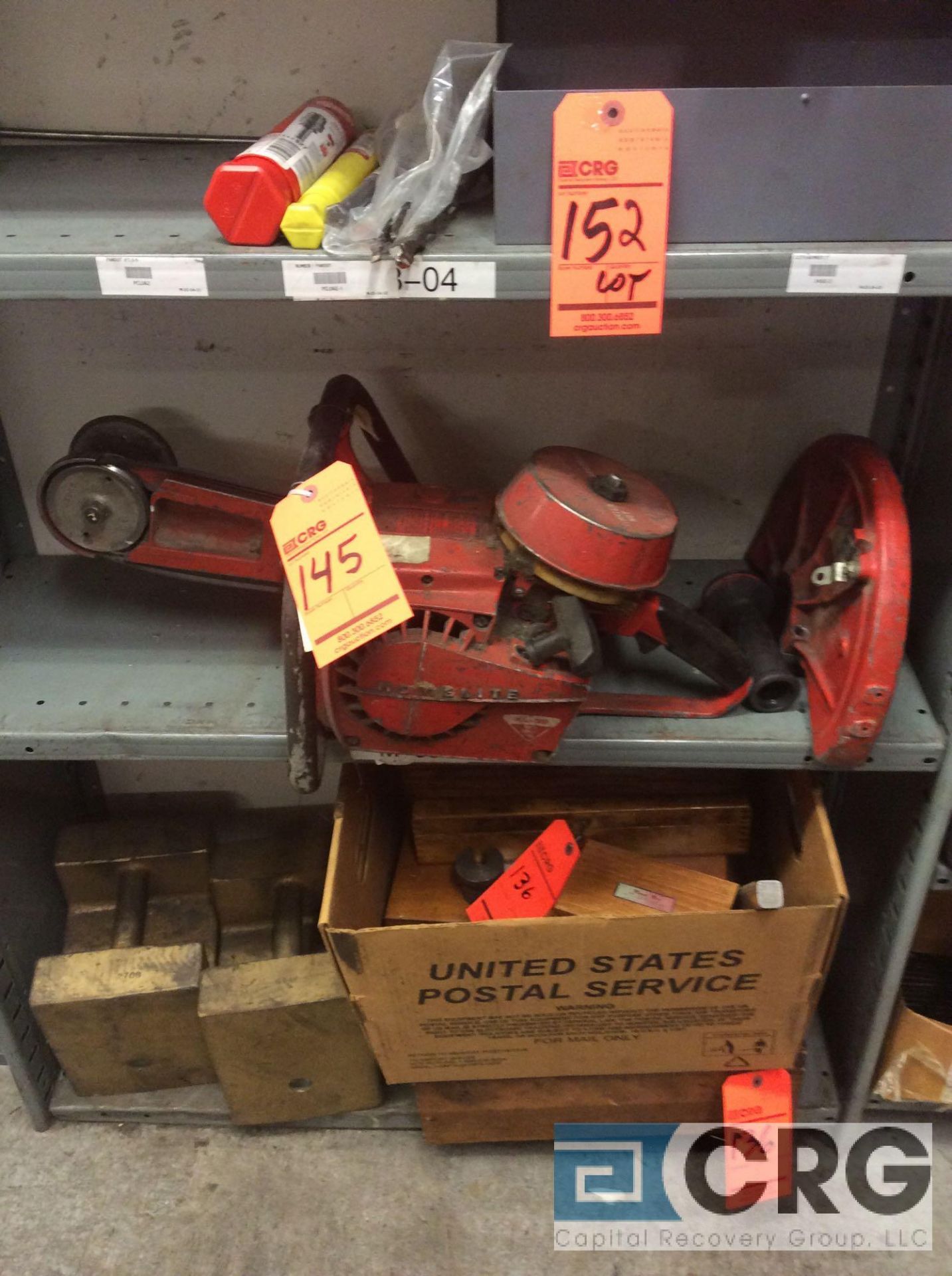 Lot of assorted to include hammer drill, saw zall, portable band saw, square drive impact drill, 7/8 - Image 8 of 9