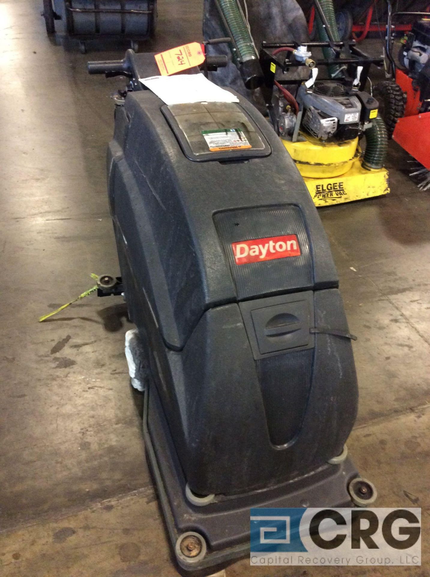 DAYTON 20 in. floor scrubber m/n 4NEL4