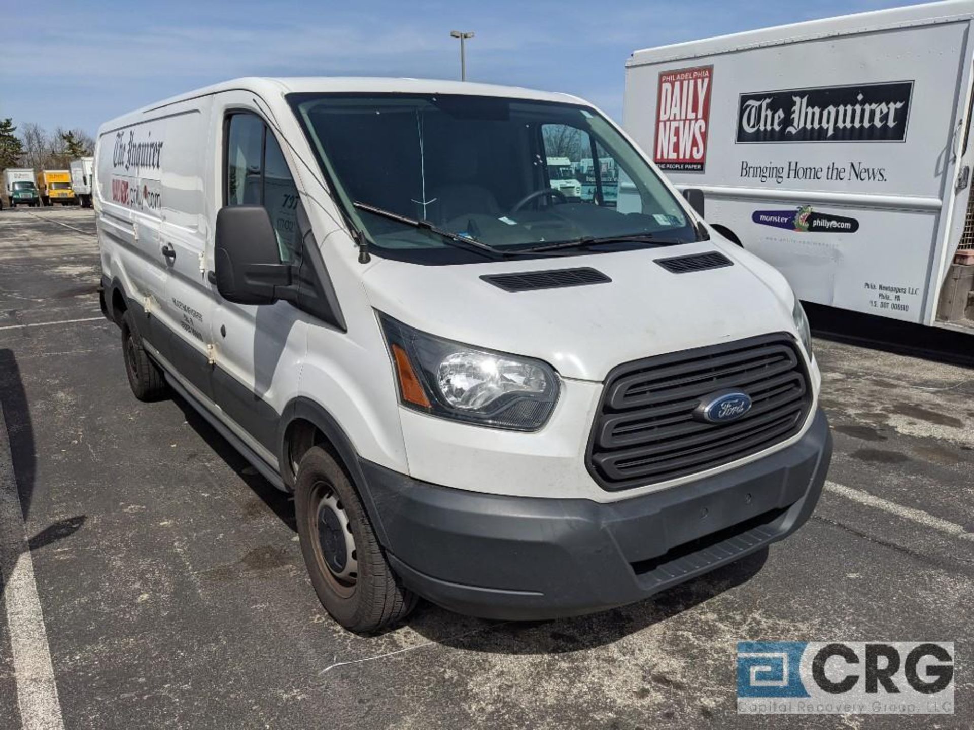 2015 Ford Transit350 Van - 9500 GVW, 289035 odometer reading. Flat Top Roof, 9500 GVW, 3.7L Gas, - Image 2 of 9