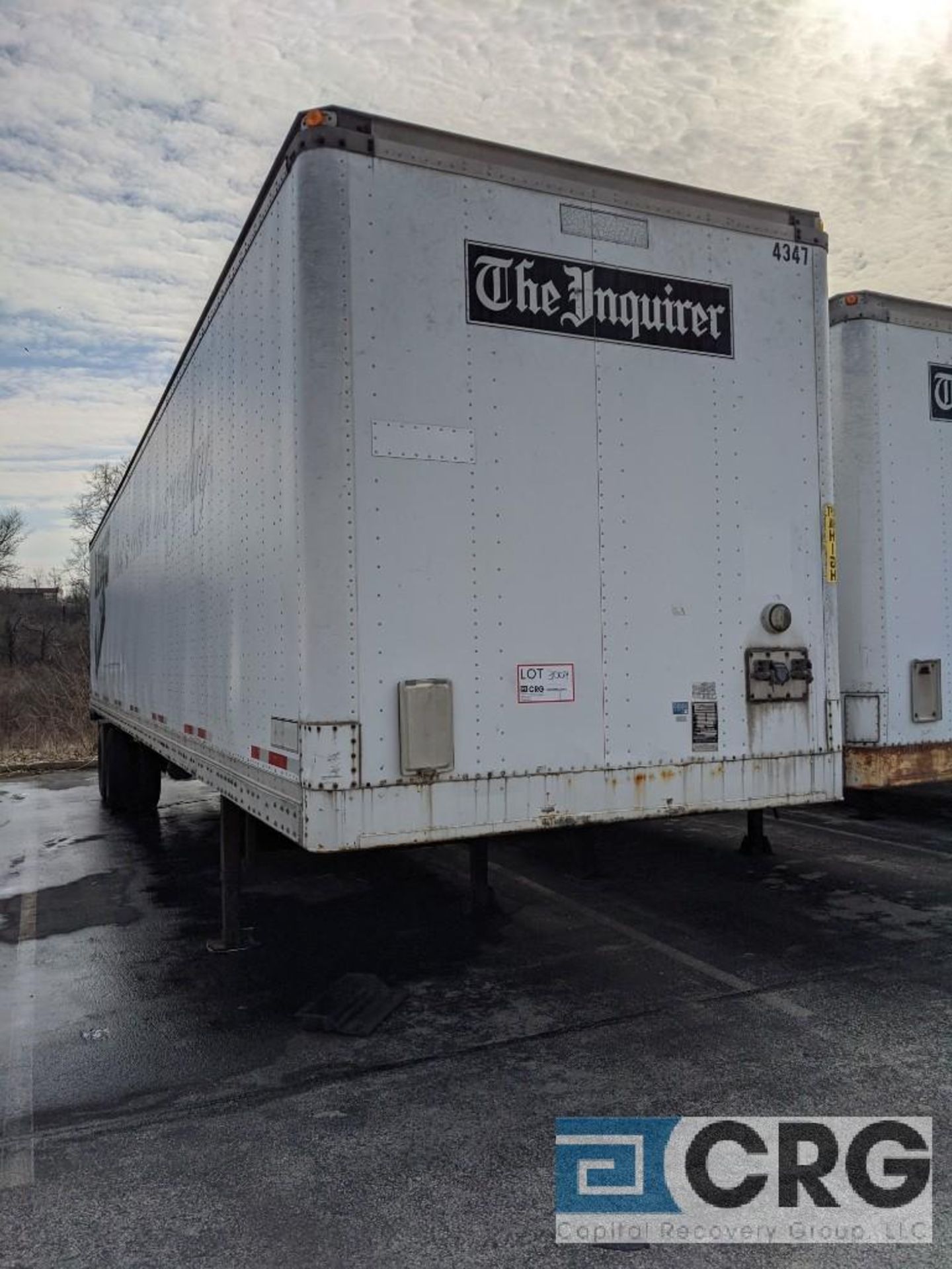 1993 MONON TRAILER Trailer - 80000 GVW, 45' / Translucent Roof / Spring Ride / Roll Door , VIN# - Image 2 of 9