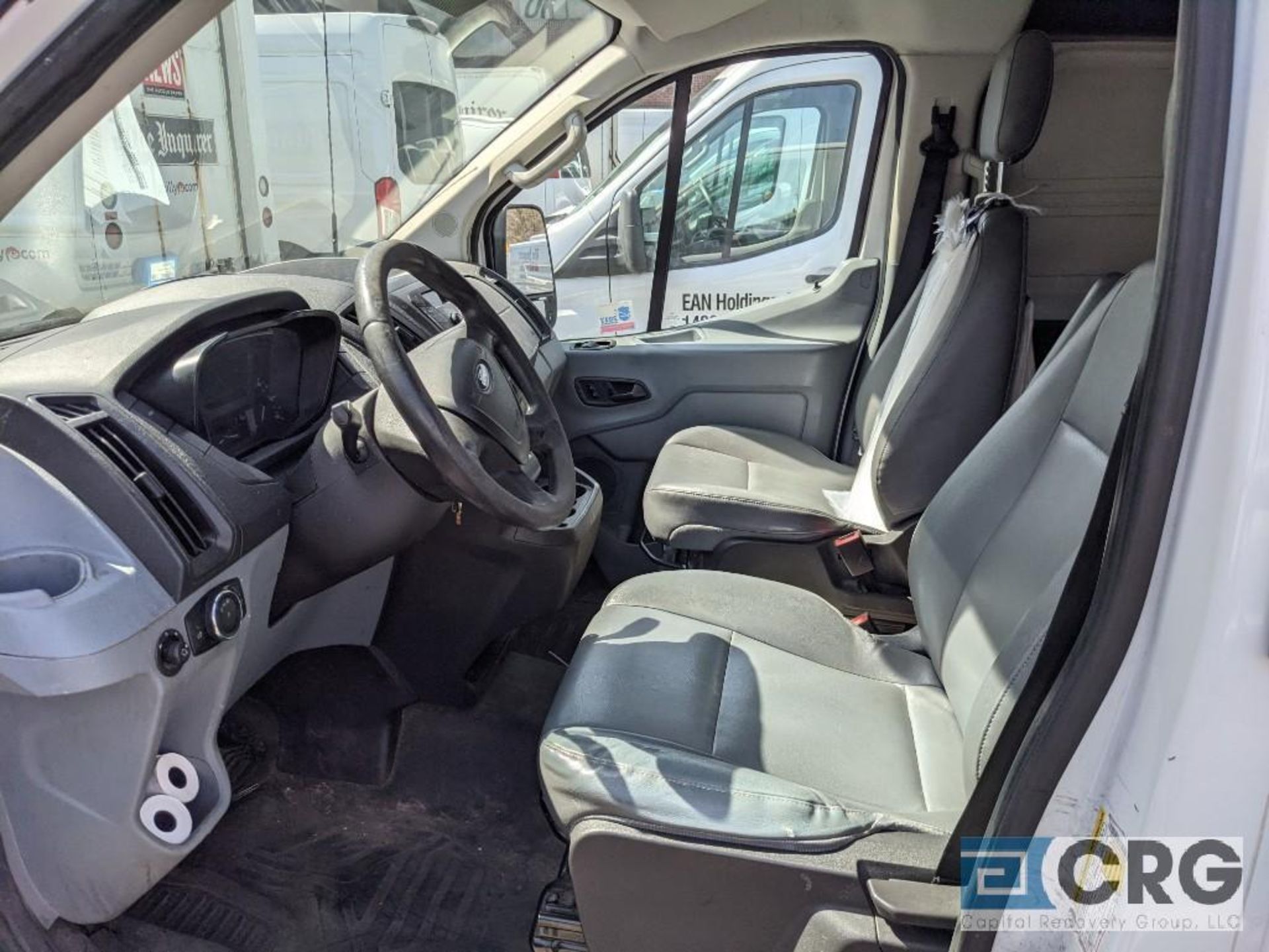 2015 Ford Transit350 Van -9500 GVW, 286229 odometer reading. Flat Top Roof, 9500 GVW, 3.7L Gas, Auto - Image 7 of 9