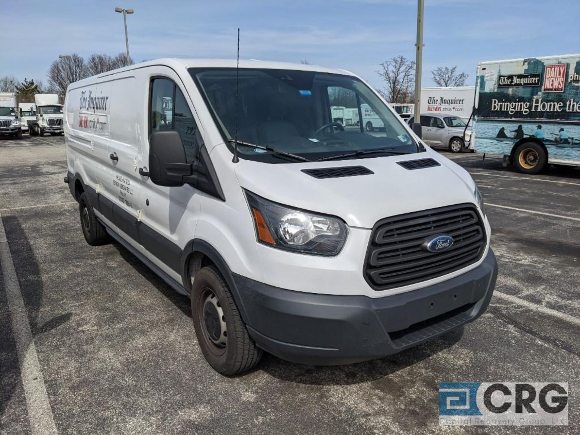 2016 Ford Transit350 Van - 9500 GVW, 116528 odometer reading. Flat Top Roof, 9500 GVW, 3.7L Gas, - Image 2 of 9